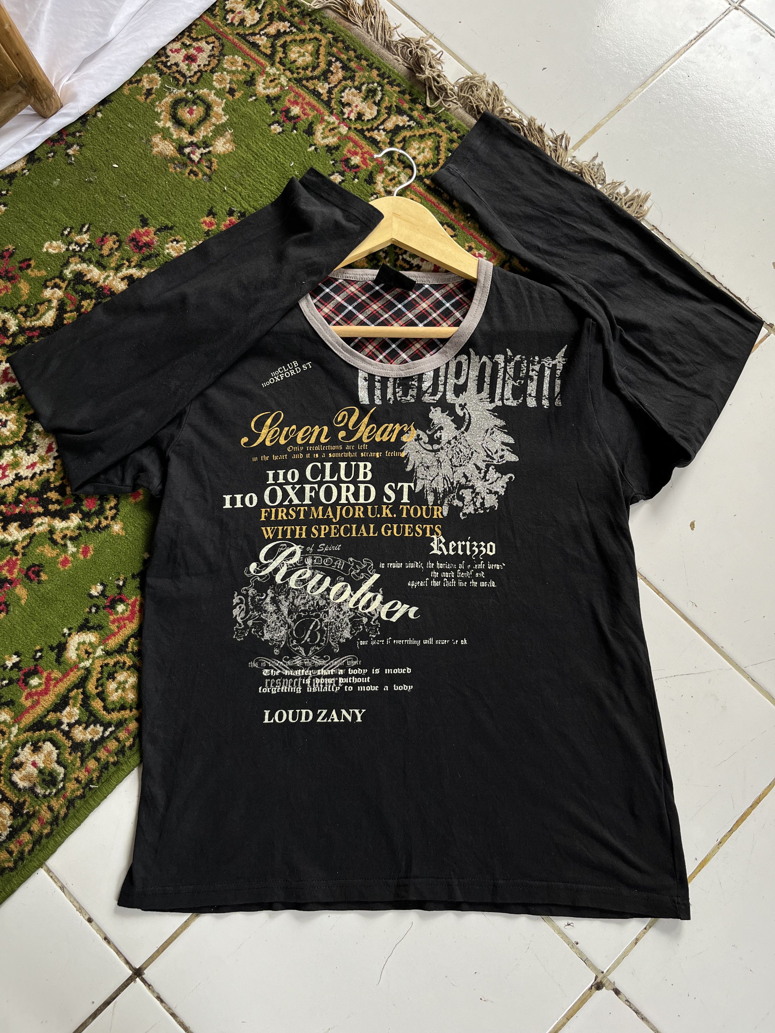 14th Addiction × Japanese Brand × Le Grande Bleu (L.G.B.) Beans House Japanese Brand Poem Vkei T-shirt Size US M / EU 48-50 / 2 - 3 Thumbnail