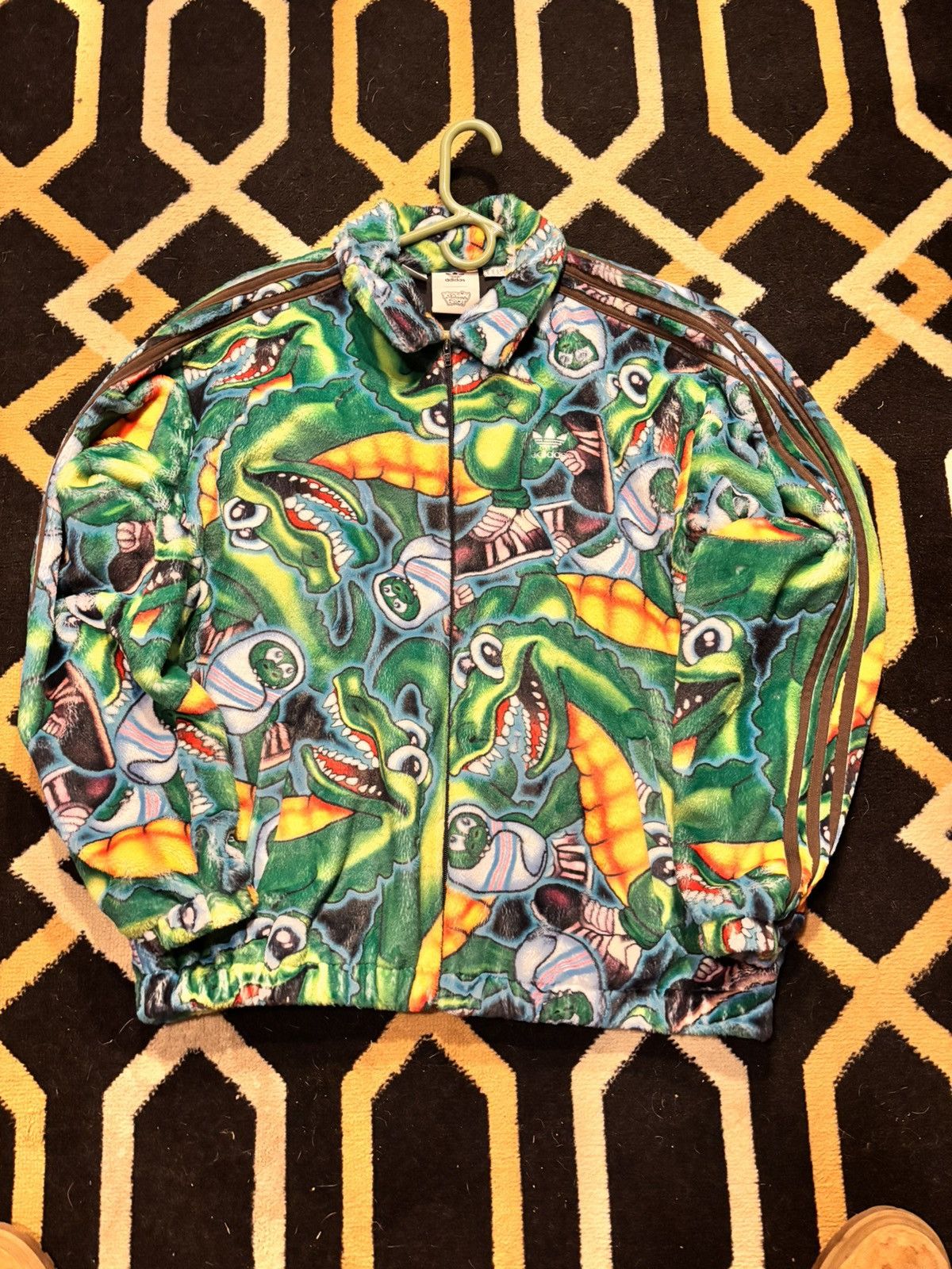 Adidas Kerwin frost addidas crocodile all over fur zip up Size US M / EU 48-50 / 2 - 1 Thumbnail