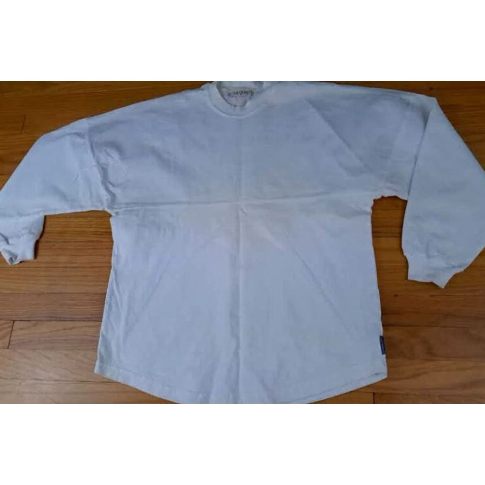 ESPIRIT VINTAGE Spirit Shirt Jersey Cotton Beach Long Sleeve Unisex Adults S White 27in long 25in pit to pit Sm Spirit Size US S / EU 44-46 / 1 - 3 Thumbnail