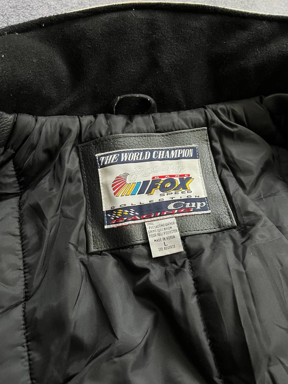 Fox Racing Leather Jacket FOX Racing Cup Made in Korea Size US L / EU 52-54 / 3 - 8 Thumbnail