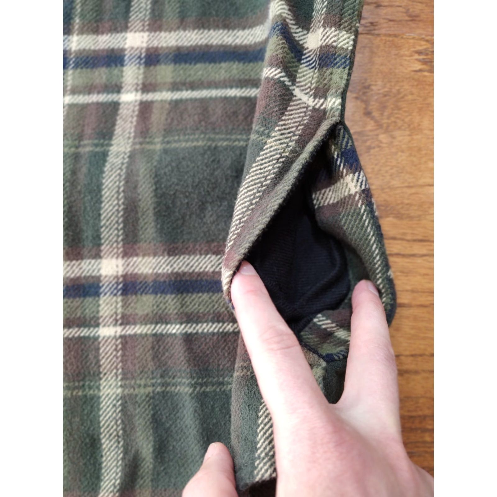 Orvis VINTAGE Orvis Flannel Jacket Mens Size Large Green Plaid Button Up Thick Shacket Shirt Size US L / EU 52-54 / 3 - 4 Thumbnail
