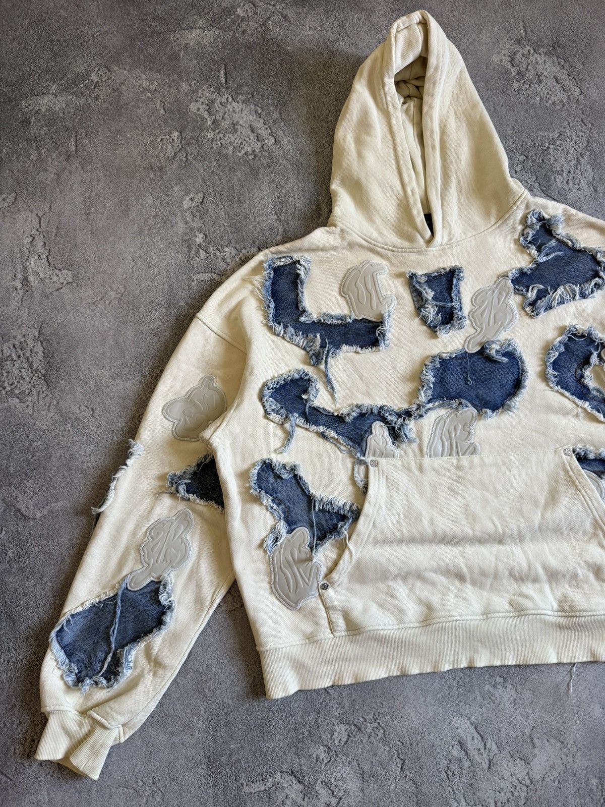 Racer Worldwide Racer Worldwide archival distressed heavy hoodie oversize Size US XL / EU 56 / 4 - 10 Thumbnail