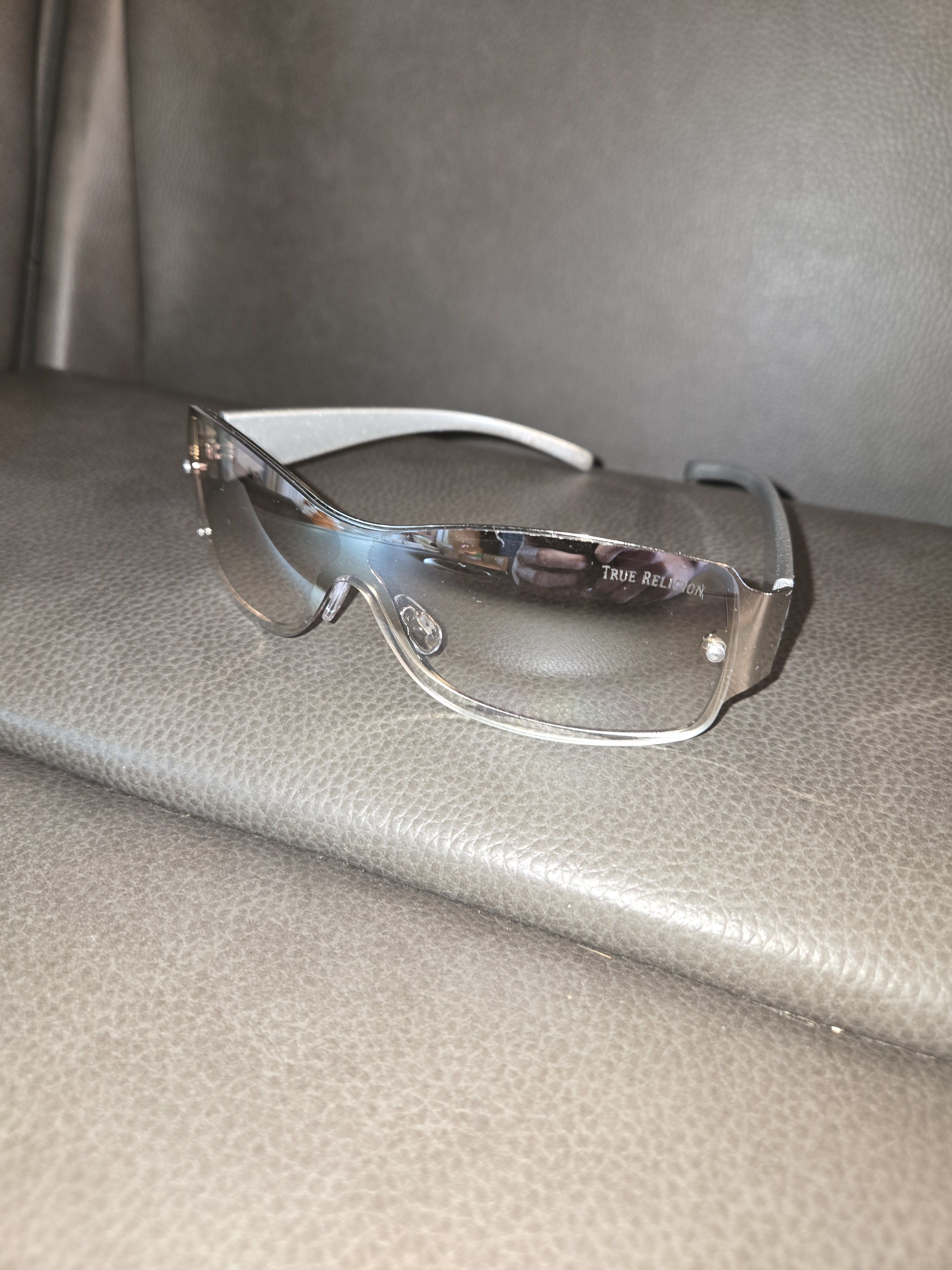 True Religion True Religion Silver Sunglasses Grailed