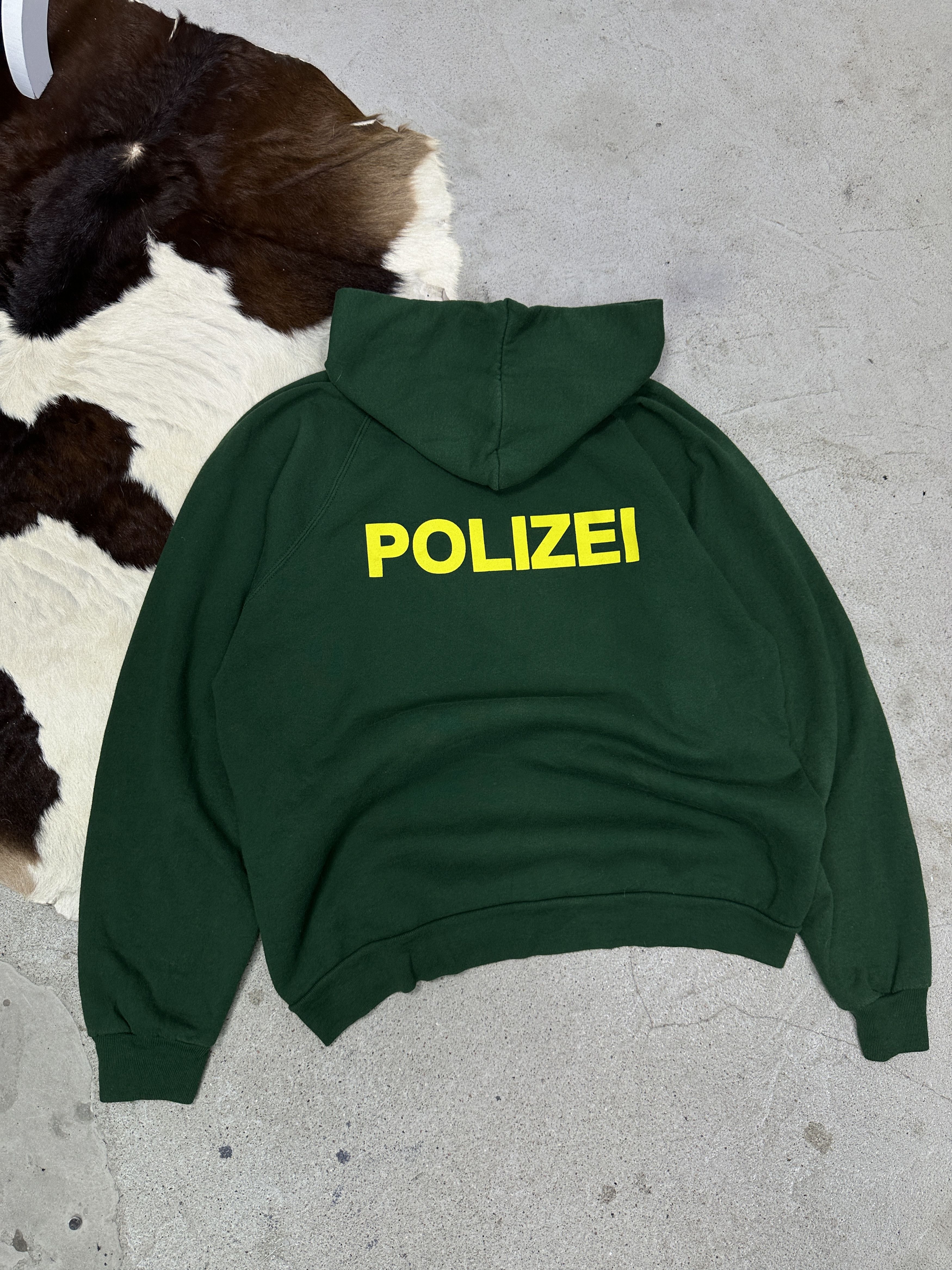 Vintage Vintage Streetwear Preppy Polizei Berlin Hoodie 90s Size US XL / EU 56 / 4 - 1 Thumbnail