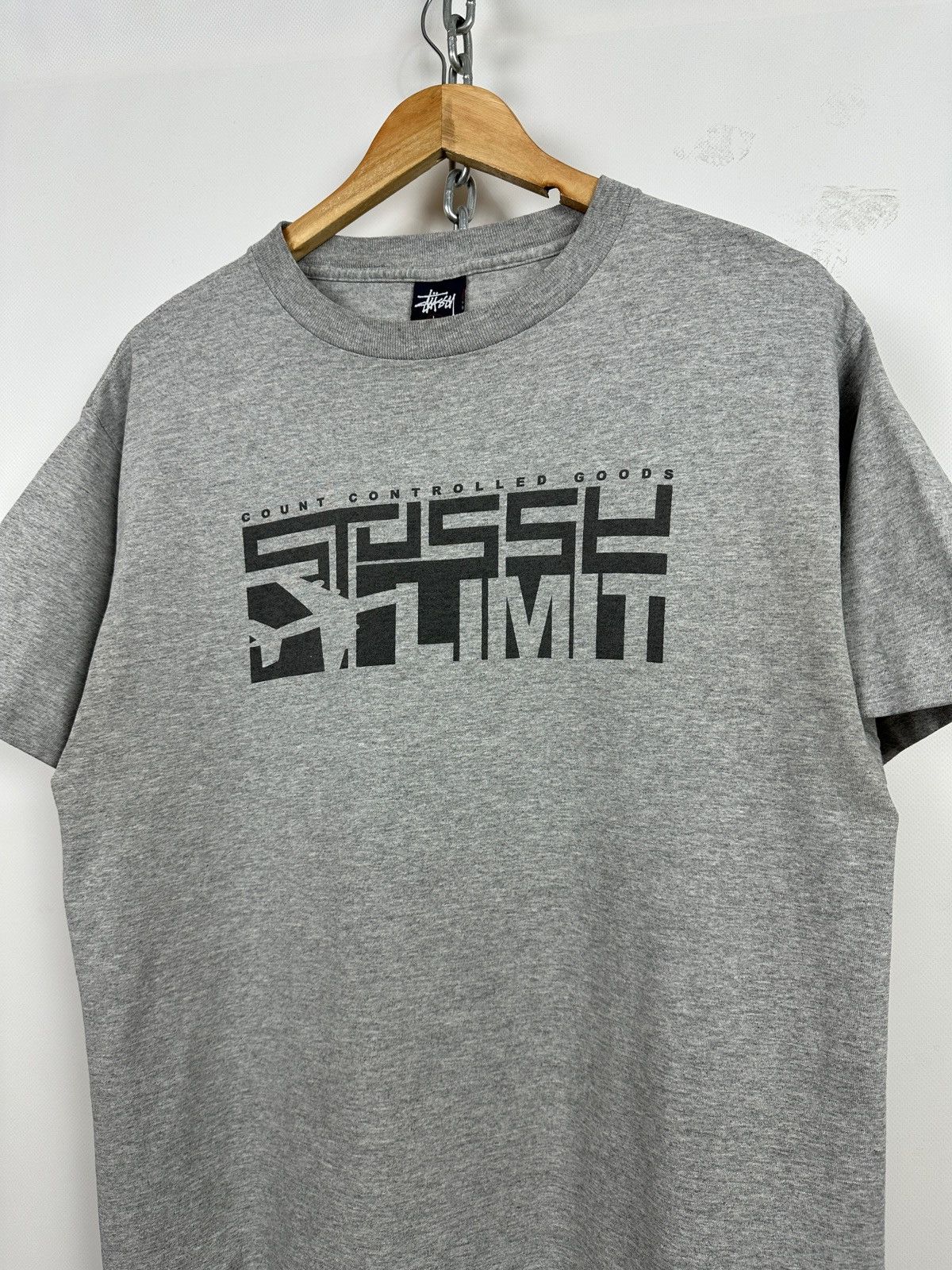 Stussy 90s Vintage Stussy Limit Single Stitch Made In USA T-Shirt Size US L / EU 52-54 / 3 - 3 Thumbnail