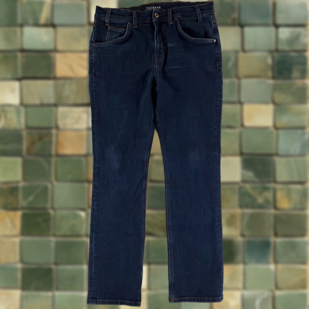 Tecovas Tecovas Rugged Standard Blue Jeans Mens 35x32 Denim Straight Blu​e Blue Jeans 35x32 Tecovas Rugged Standard Mens 35x32 Denim Straight 44 Size US 35 - 1 Thumbnail