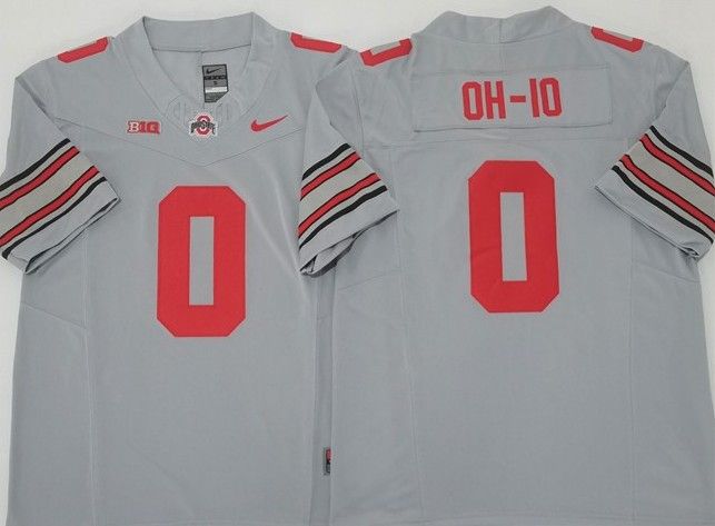 Other Buckeyes 0 OH-IO Gray Jersey Size US M / EU 48-50 / 2 - 1 Thumbnail