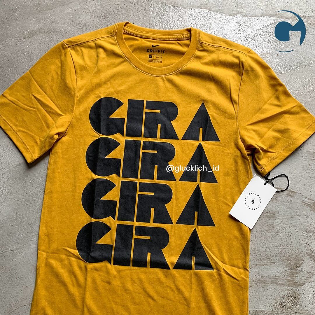 Gyakusou × Nike Nike, X Gyakusou “GIRA” Running Tee in Mineral Yellow Size US XS / EU 42 / 0 - 2 Thumbnail
