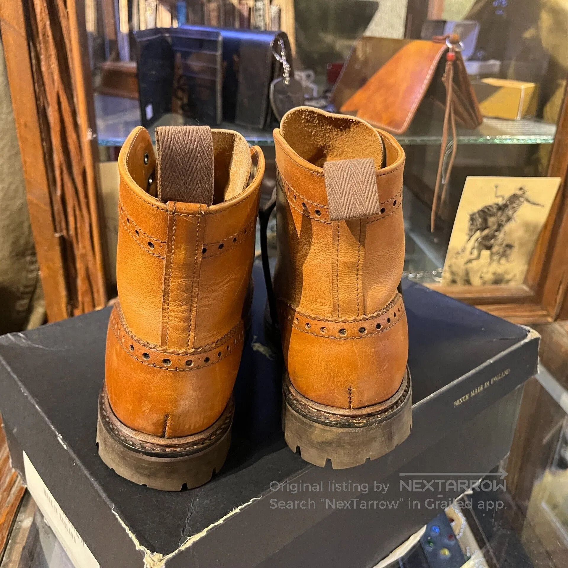 RRL Ralph Lauren ralph lauren double rl vintage brown boots. Size US 7.5 / EU 40-41 - 4 Thumbnail