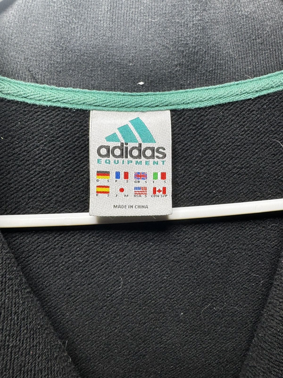 Adidas Vintage Adidas Quarter zip Size US S / EU 44-46 / 1 - 3 Thumbnail