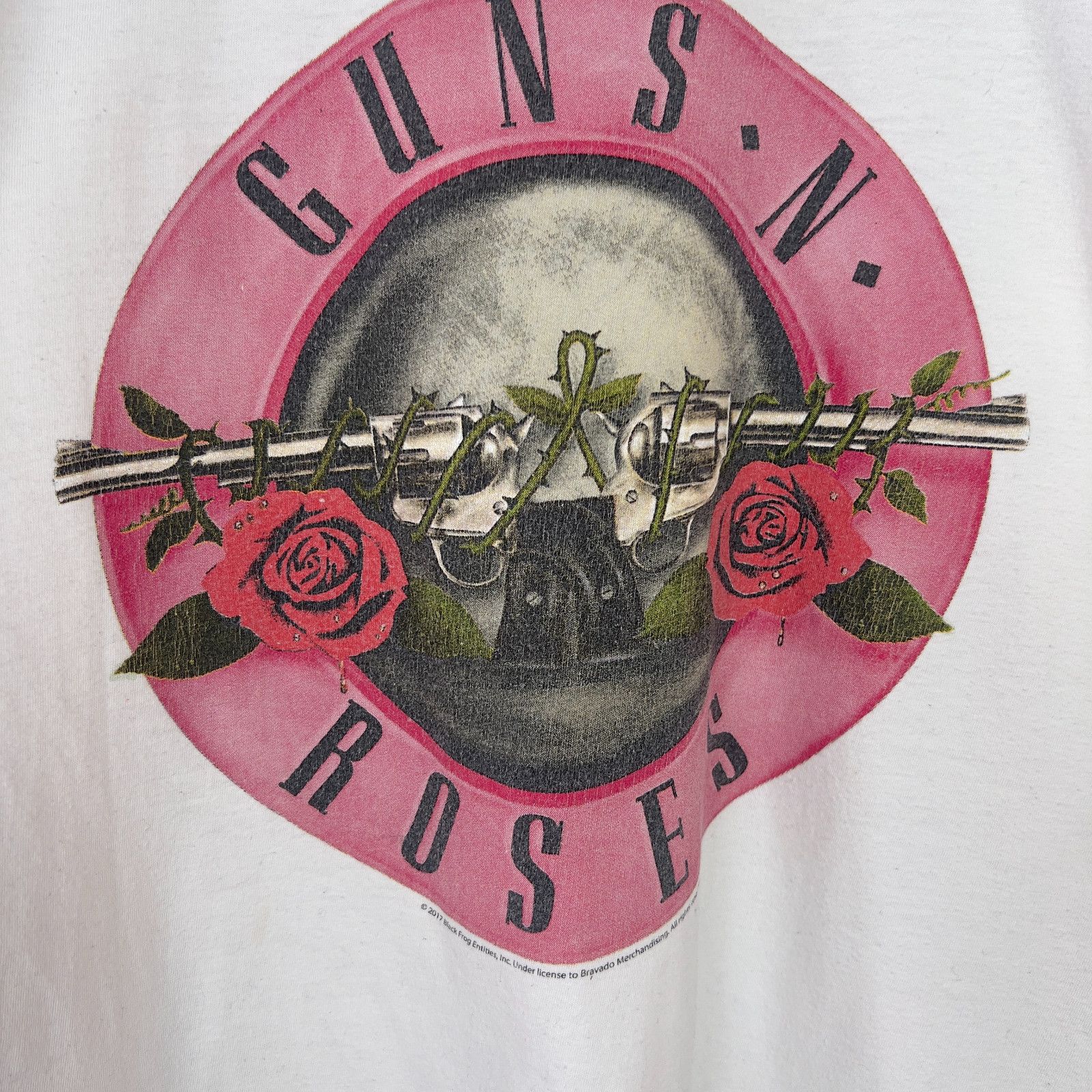 Guns N' Roses Guns N Roses Tee Men's Size M White Cotton Short Sleeve` Size US M / EU 48-50 / 2 - 4 Thumbnail