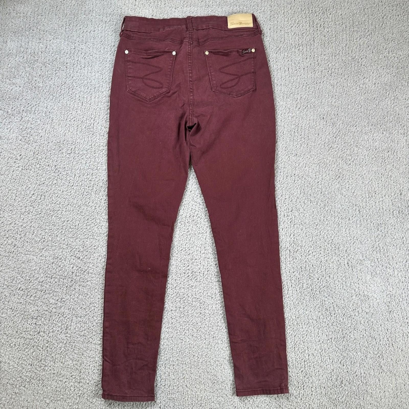 7 For All Mankind Seven 7 For All Mankind Women Skinny Jeans Womens 10 Denim Size 32" / US 10 / IT 46 - 4 Thumbnail