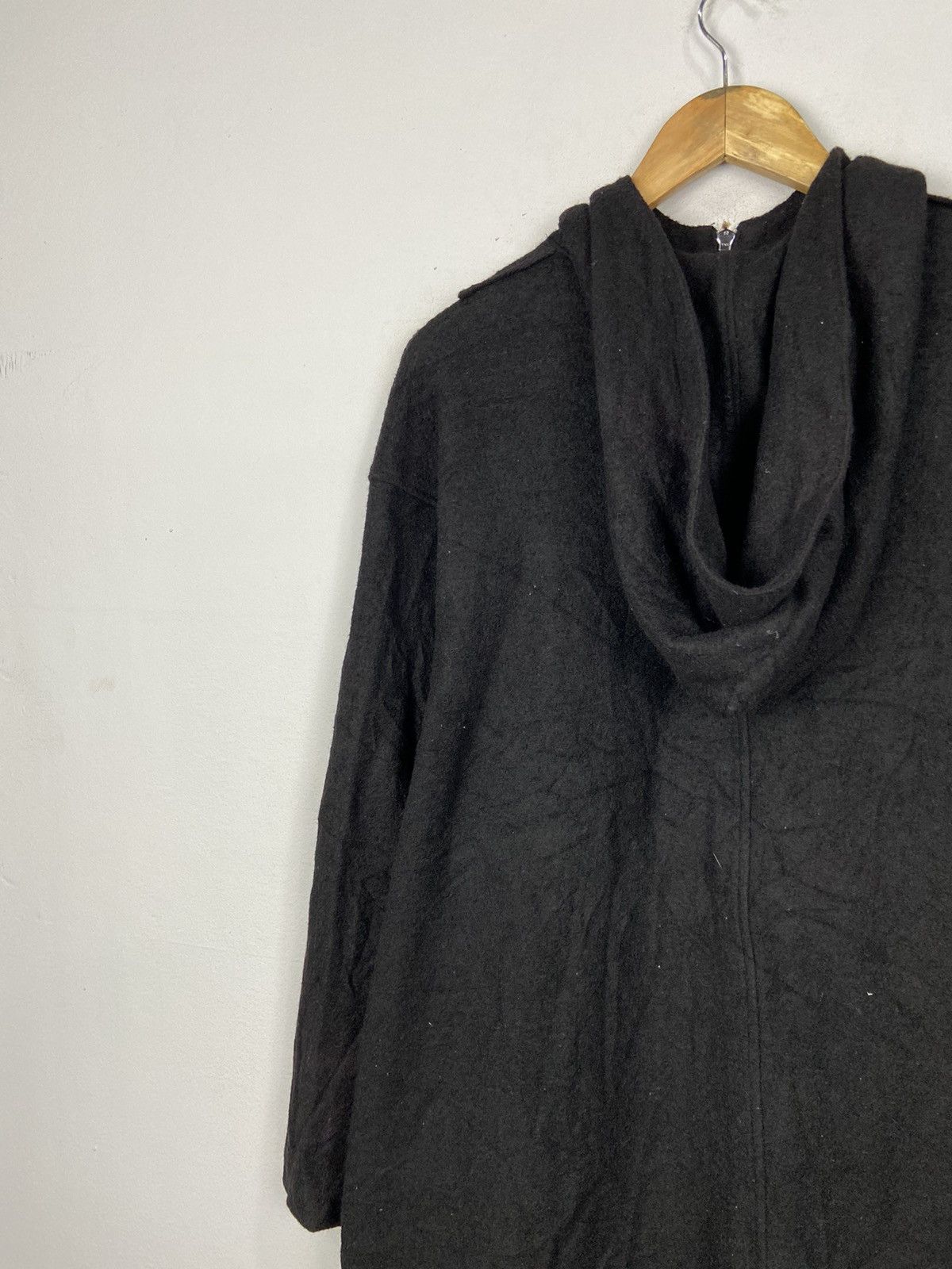 Other Yohji Yamamoto Signature Hooded Fullzip Longcoat Overcoats Size US M / EU 48-50 / 2 - 11 Thumbnail