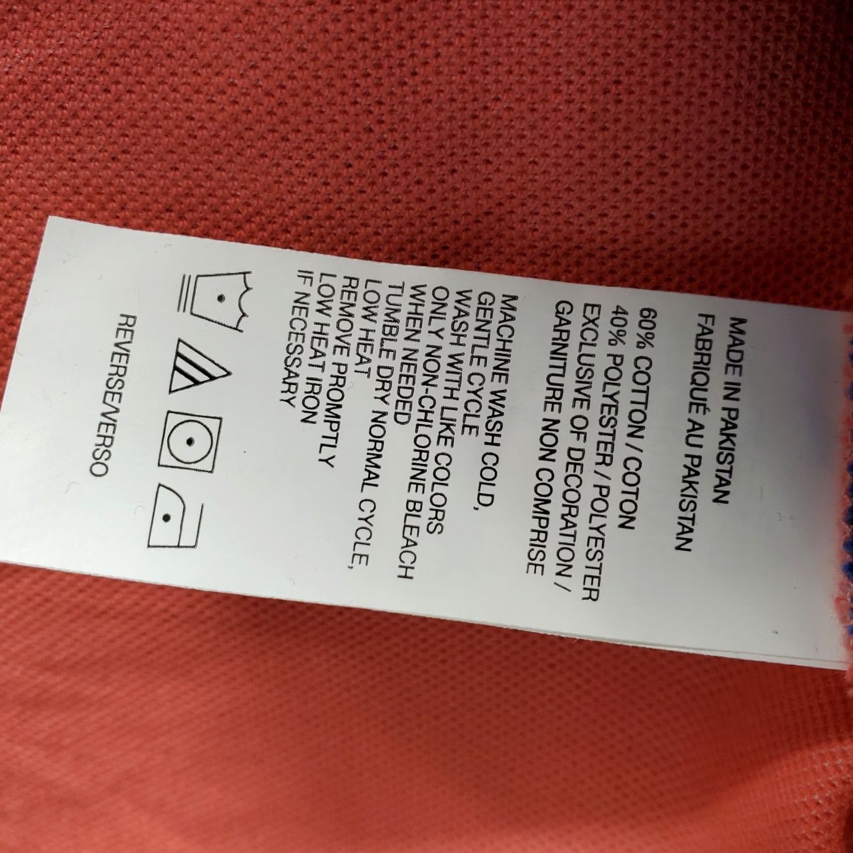 Izod IZOD Mens 4XB Advantage Performance Polo Shirt Multi Classic Fit Binary Stretch Size US XXL / EU 58 / 5 - 6 Thumbnail
