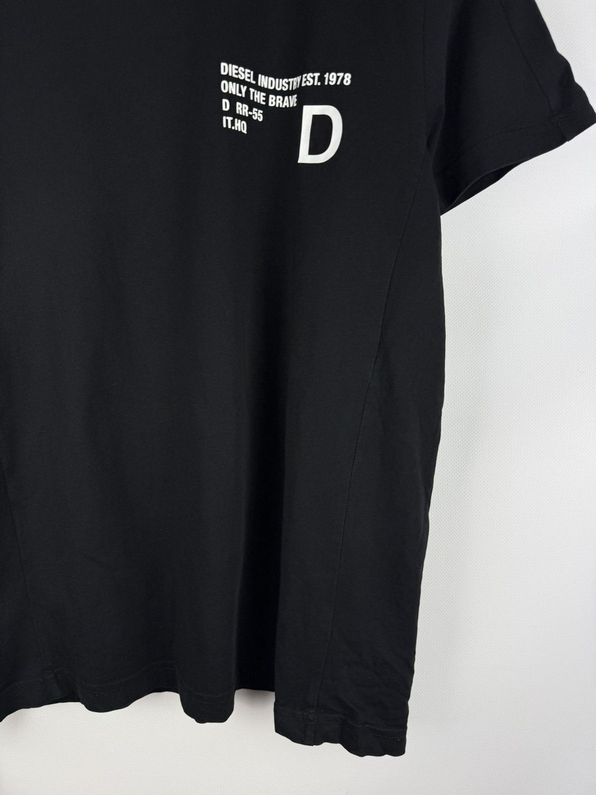 Diesel Diesel Men’s Short Sleeve Crewneck Chest Logo T Shirt Size US M / EU 48-50 / 2 - 6 Thumbnail