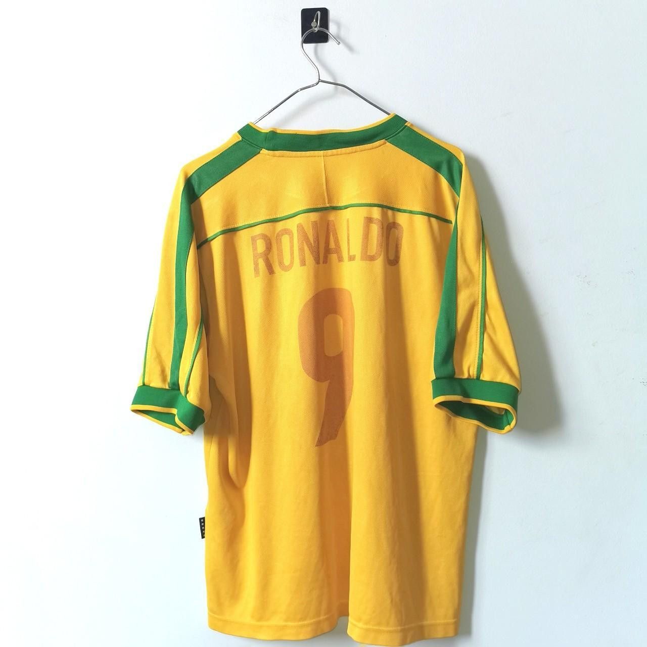 Nike Fc Brazil 1998 1999 Home Shirt Jersey Size US M / EU 48-50 / 2 - 1 Thumbnail