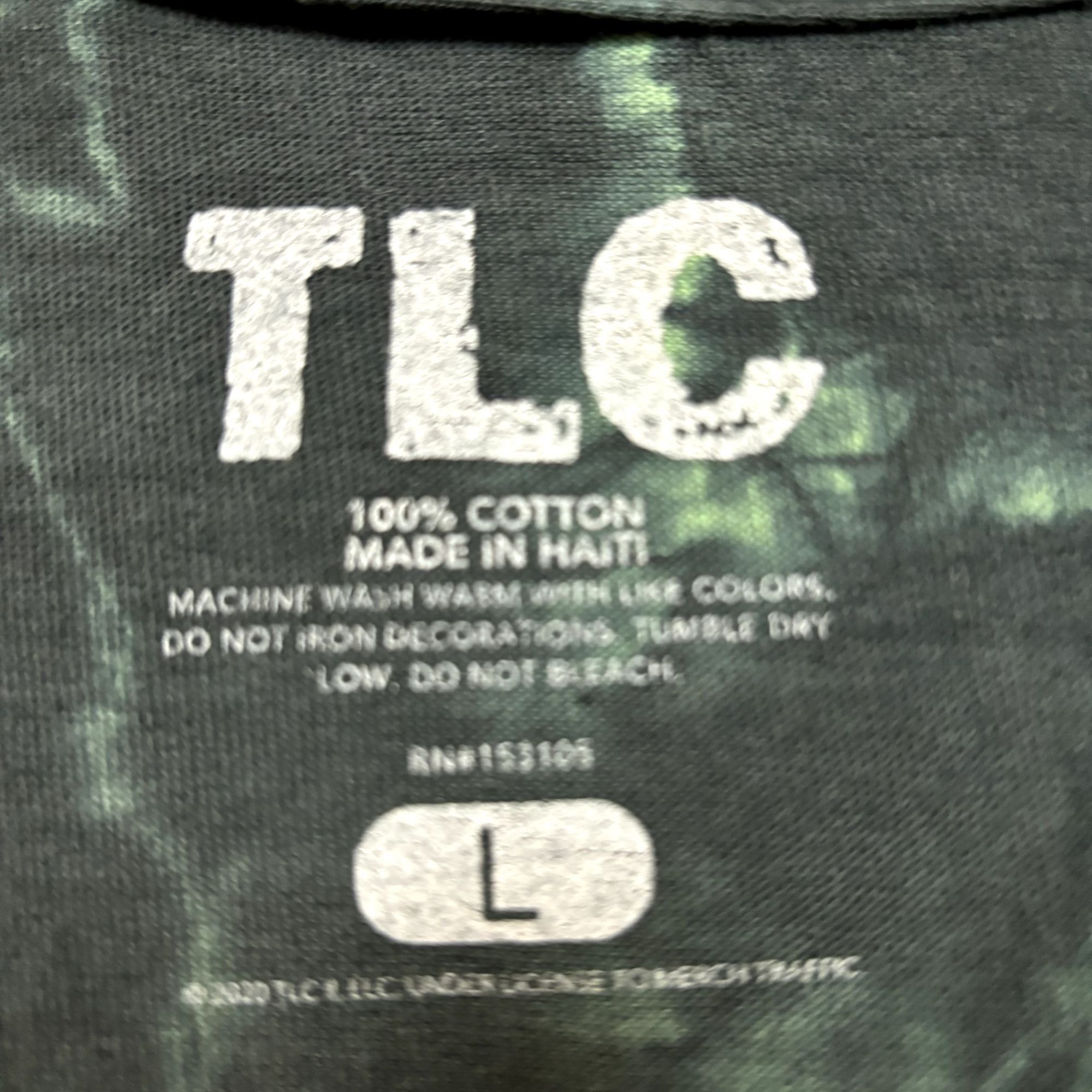 Other TLC Crazy Sexy Cool World Tour Animated Hip Hop Tie Dye L Size US L / EU 52-54 / 3 - 4 Thumbnail