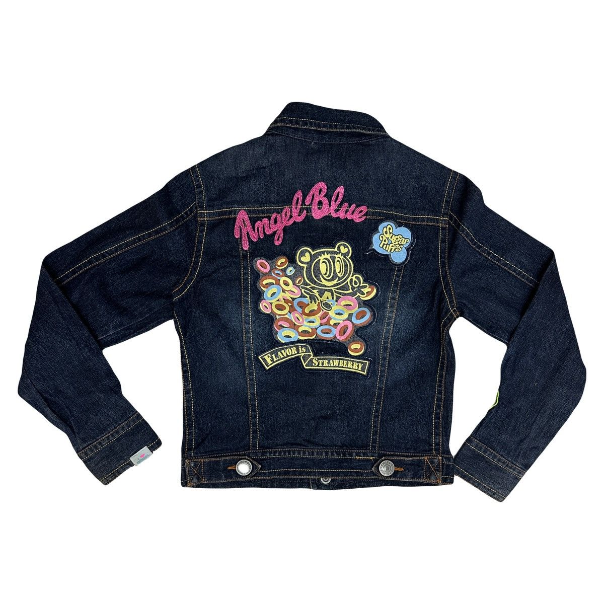 Angel Blue × Japanese Brand Angel Blue Embroidered, Printed and Patched Denim Jacket Size US M / EU 48-50 / 2 - 1 Thumbnail