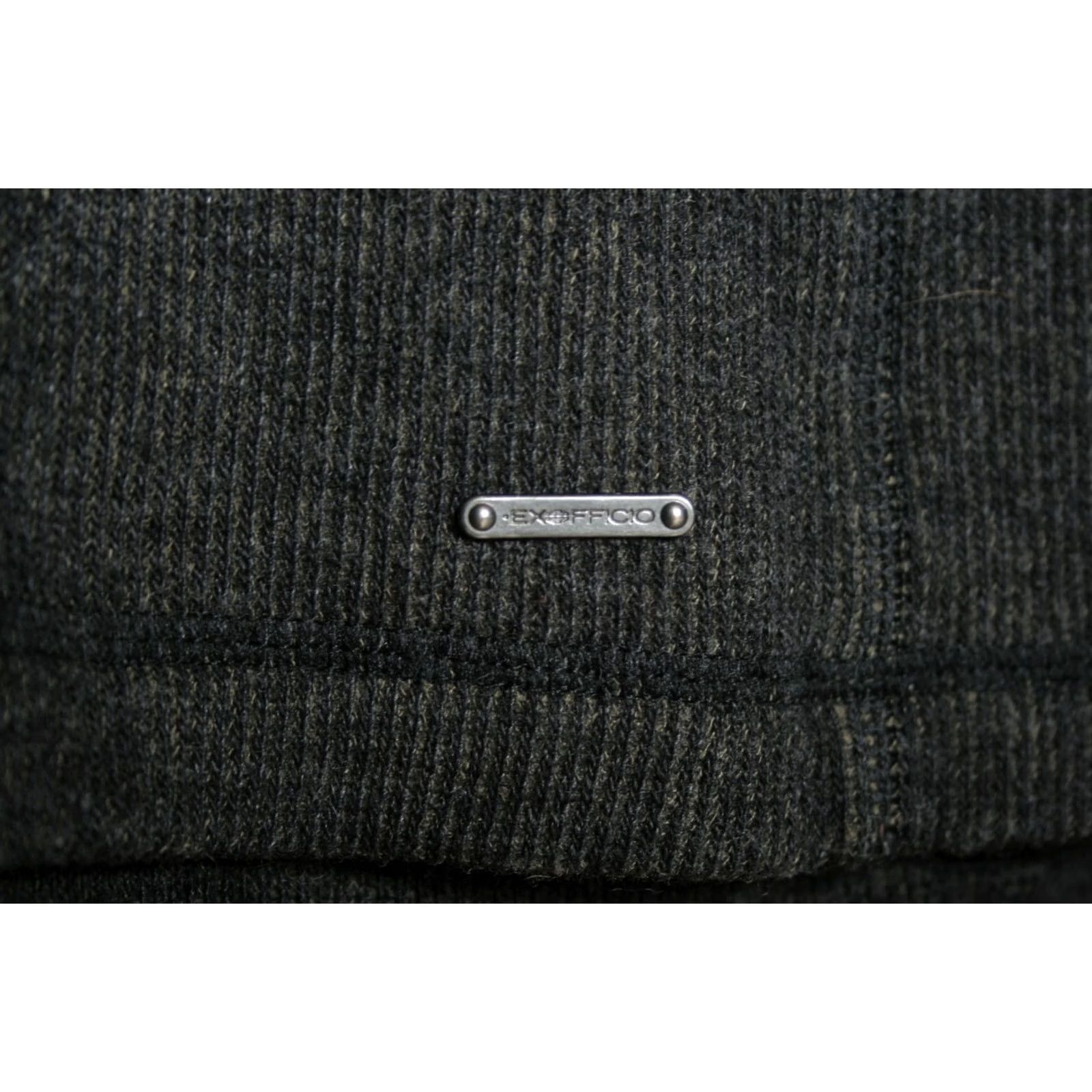 ExOfficio Exofficio Gray Wool Blend Henley Pullover Sweater Men M Size Comfort Knit - Mens Size US M / EU 48-50 / 2 - 6 Thumbnail