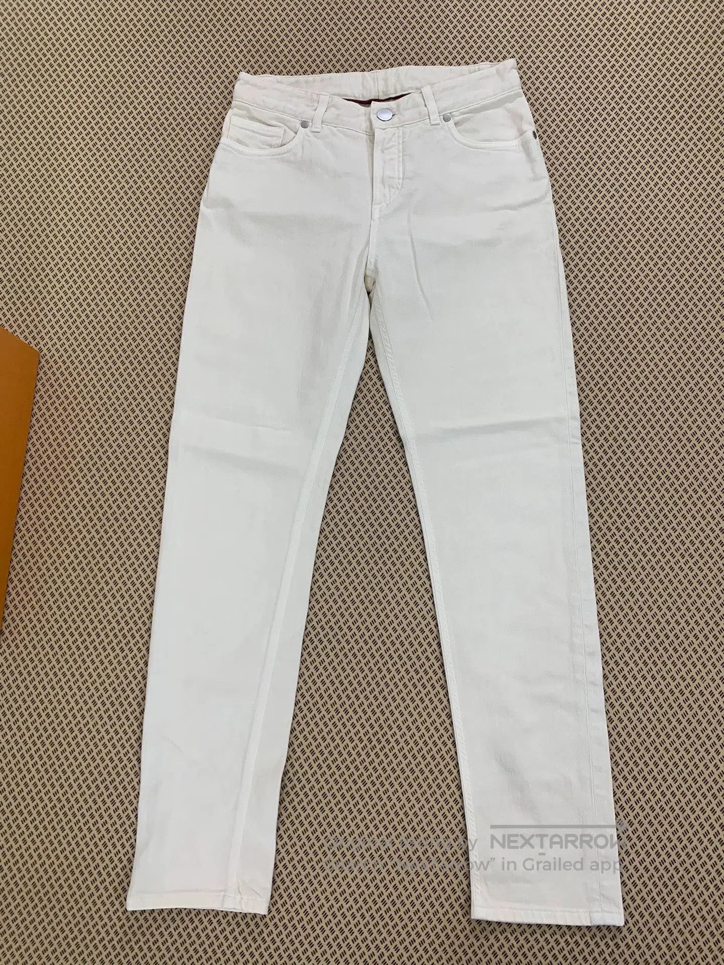Loro Piana Unisex Casual Pants Beige.