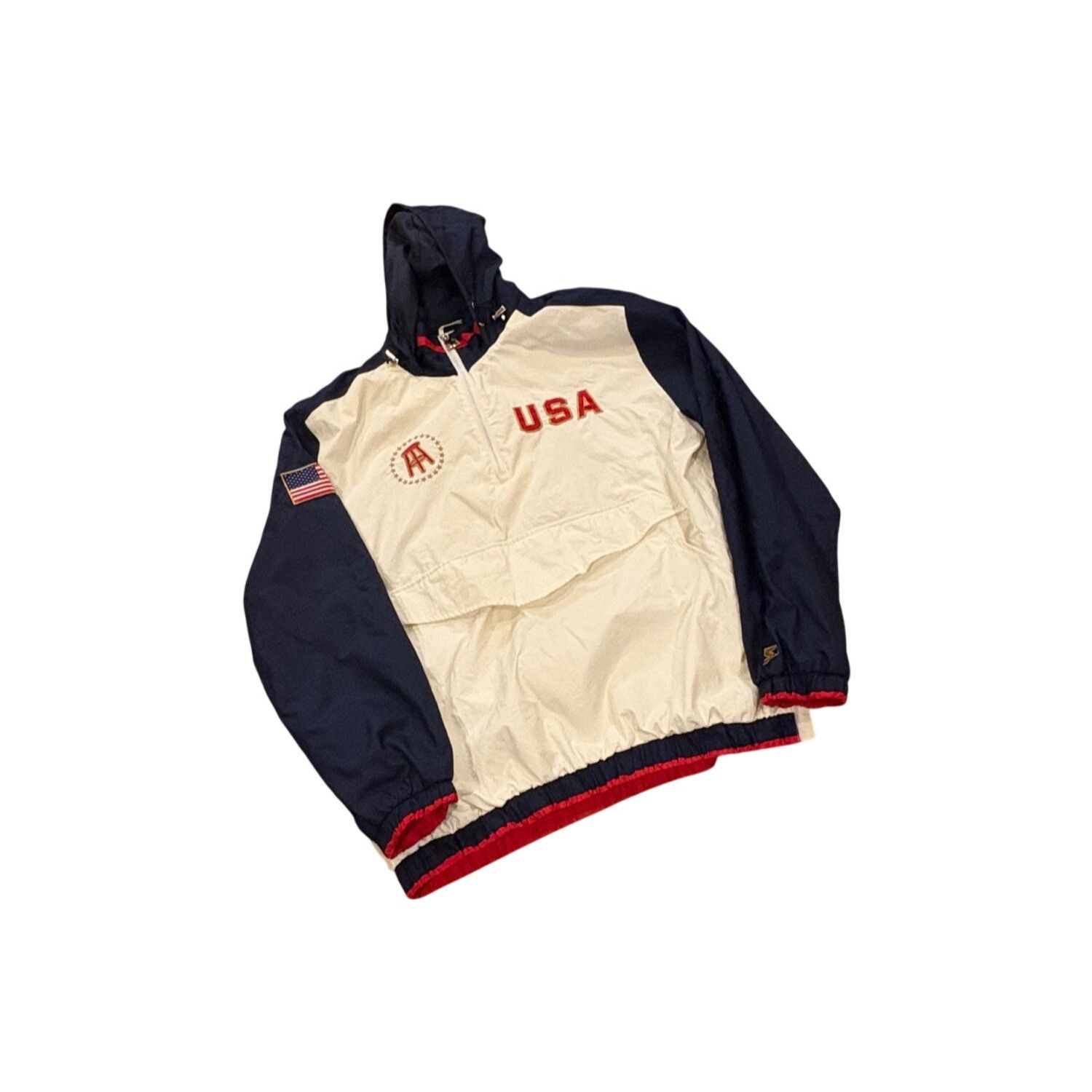 Starter Starter Barstool Sports Streaker Jacket Team USA Black Label Size US XXL / EU 58 / 5 - 3 Thumbnail
