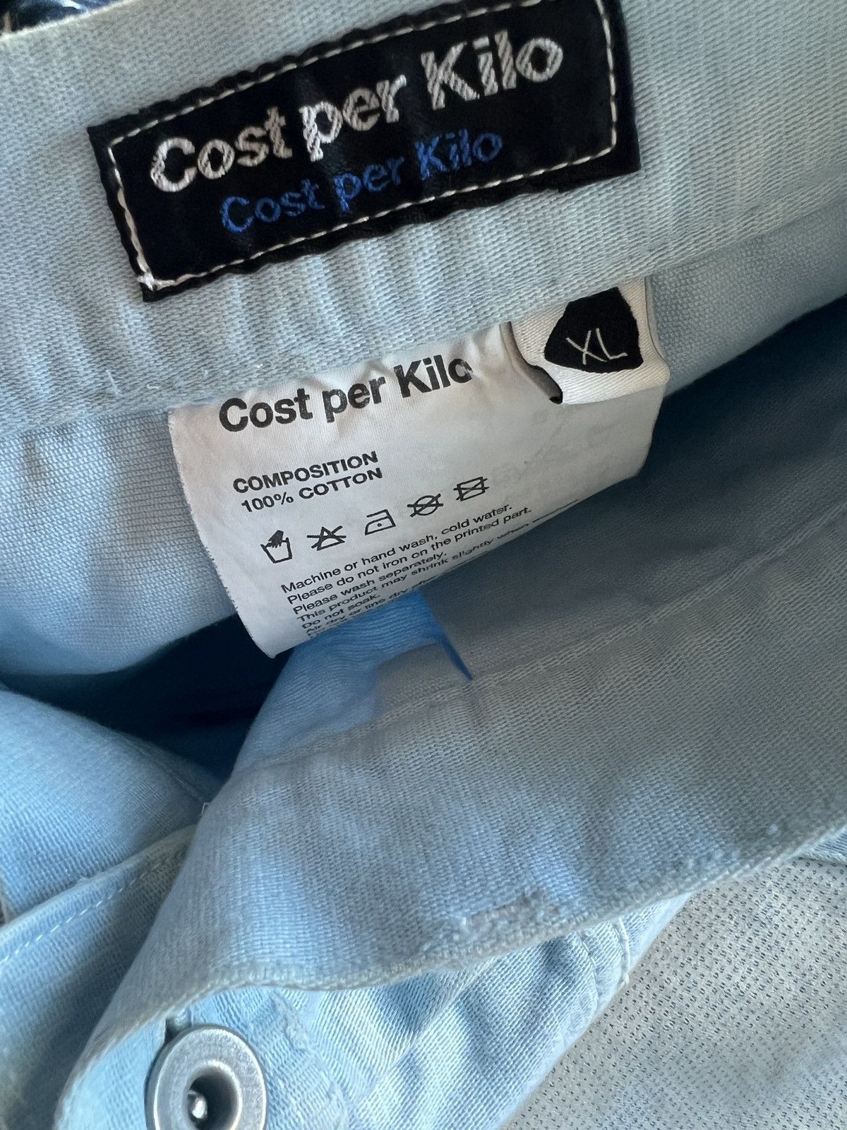 Japanese Brand Cost per Kilo CPK Garment Dye Cloud Carpenter Pants Size US 32 / EU 48 - 11 Thumbnail
