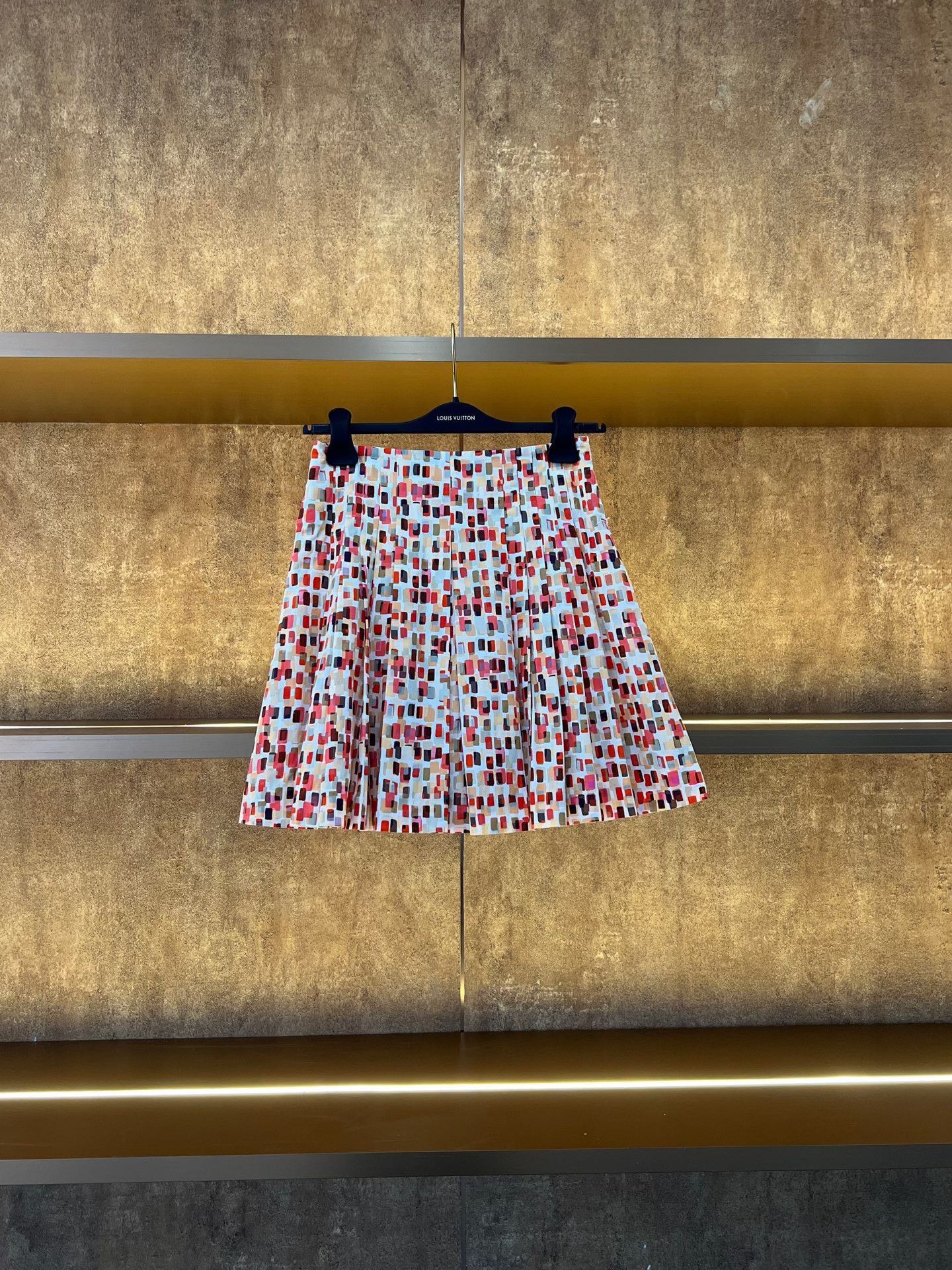 Dior Dior Checkered Short Skirt Size 34" / US 12 / IT 48 - 1 Thumbnail