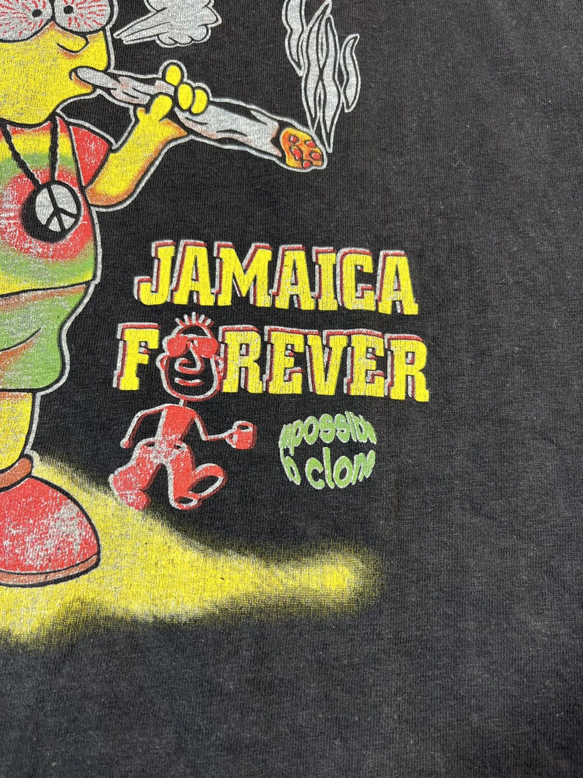 Bob Marley Vintage T Shirt Bob Bart Marley Jamaica Forever Size US M / EU 48-50 / 2 - 3 Thumbnail