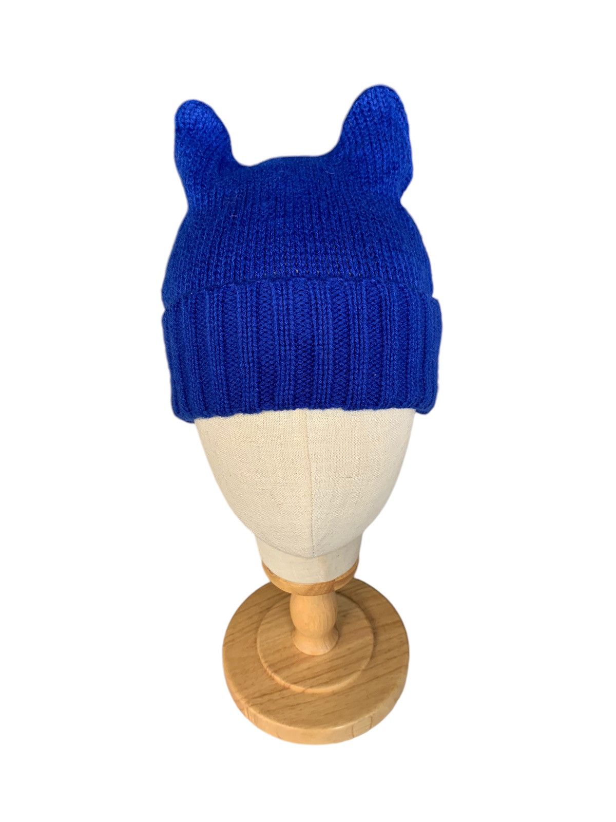 Japanese Brand × Kapital × Vintage Devil Horn Blue Japanese Rare Knit Beanie hats☠️☠️ Size ONE SIZE - 17 Thumbnail