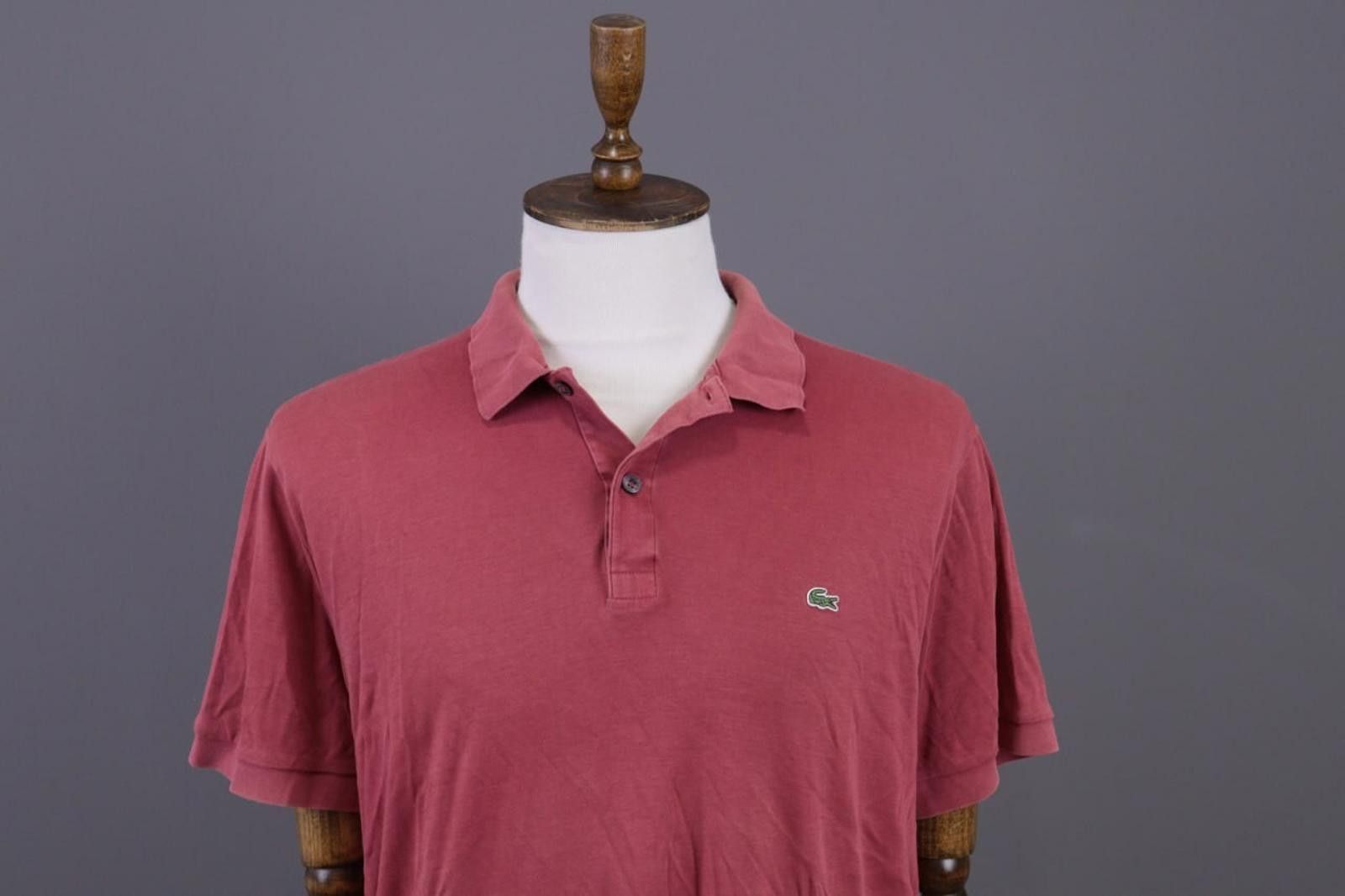 Lacoste Lacoste Regular Fit Pink Summer Polo Shirt Size 7 / XXL Size US XXL / EU 58 / 5 - 2 Thumbnail