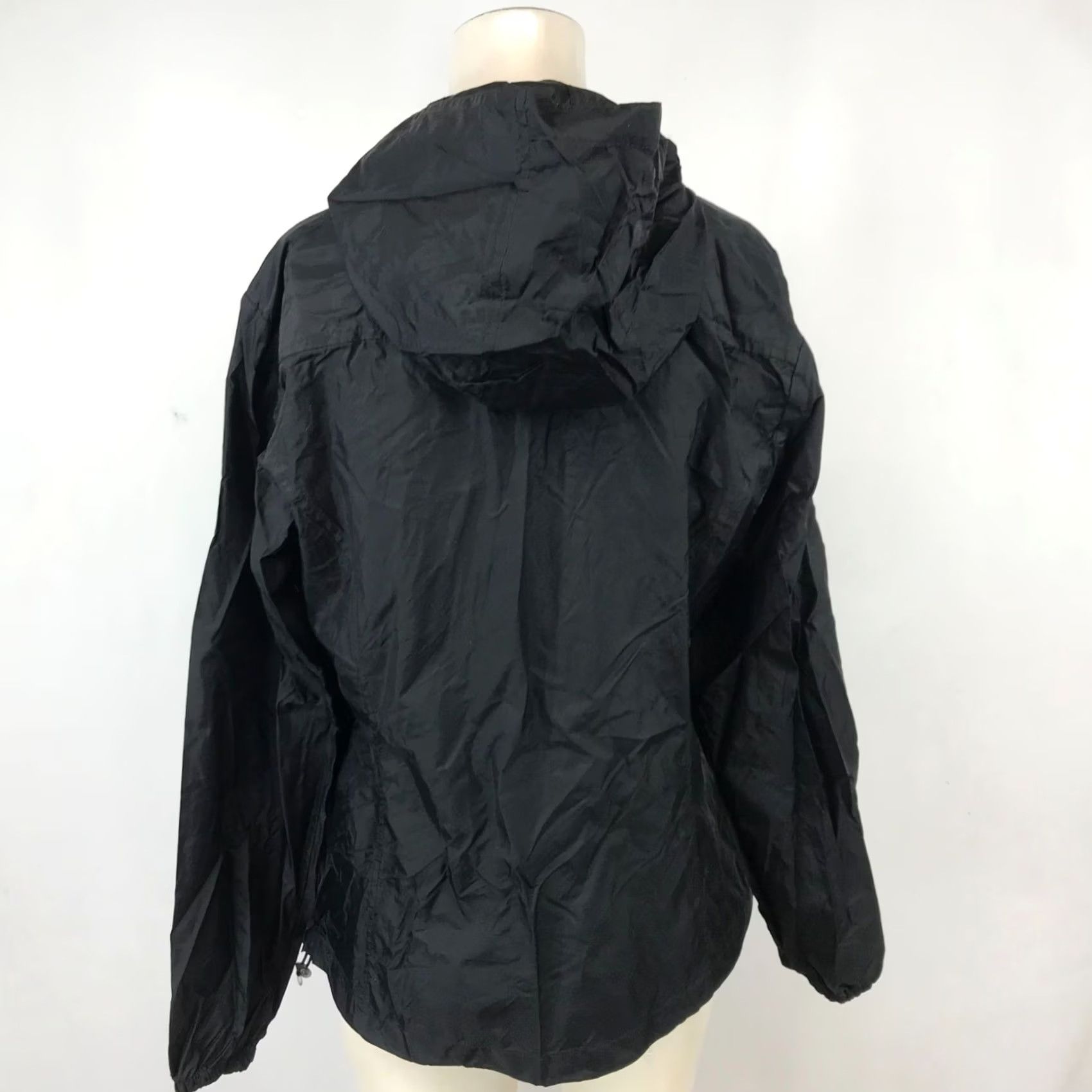 Eddie Bauer EDDIE BAUER WOMENS LARGE BLACK FULL ZIP HOODED LIGHTWEIGHT JACKET COAT Size L / US 10 / IT 46 - 5 Thumbnail