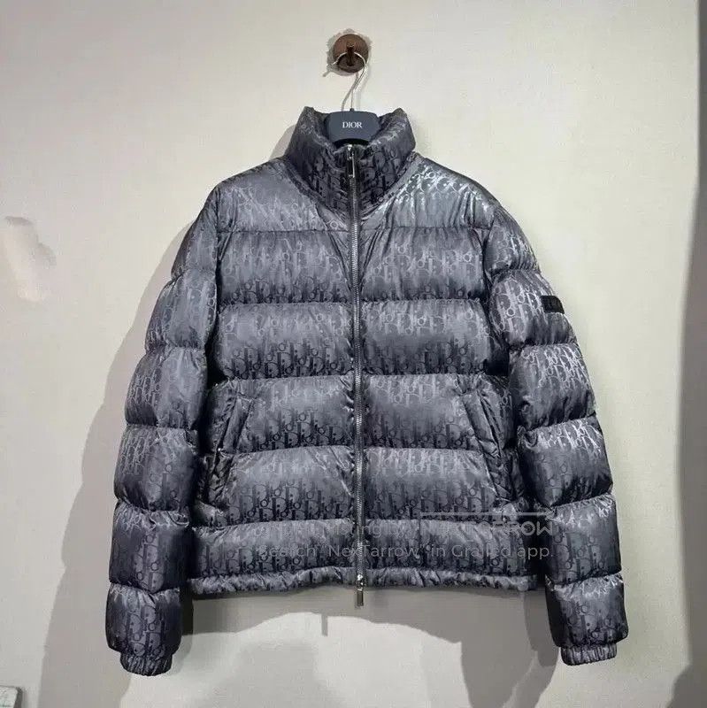 Dior Dior Men's Black Padded Down Jacket . Size US M / EU 48-50 / 2 - 1 Thumbnail