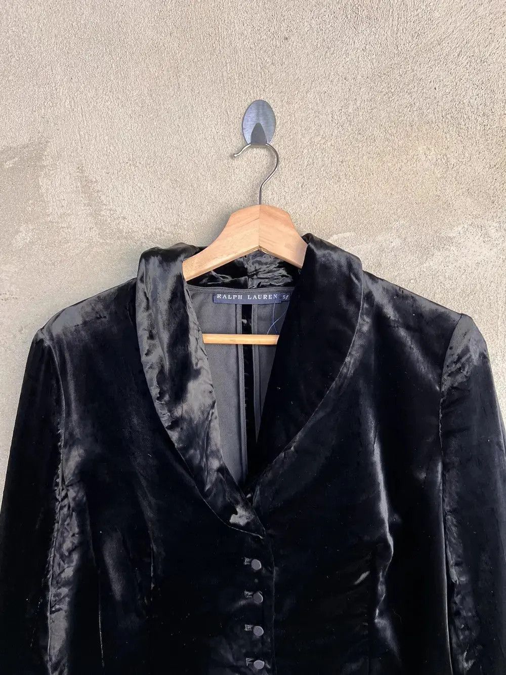Ralph Lauren Ralph Lauren Velvet Jacket Size S / US 4 / IT 40 - 3 Thumbnail