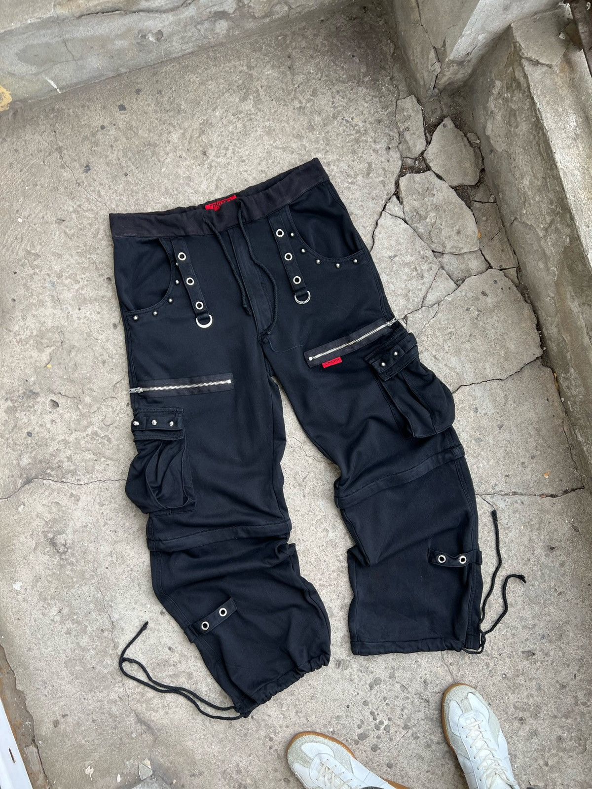 パンツ 00s archive y2k multi zip bondage pants パンツ 00s archive y2k multi zip bondage pants 00s archive y2k