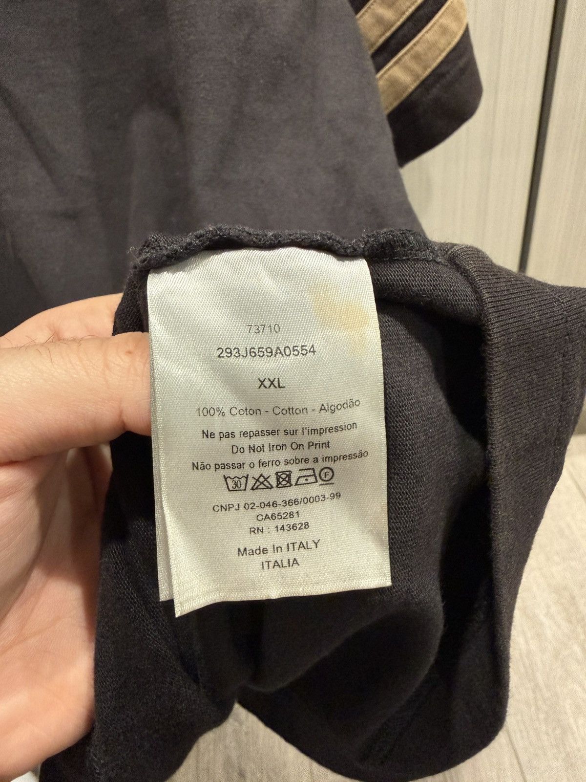 Dior Dior 1947 Black Embroidered T Shirt Size US XXL / EU 58 / 5 - 7 Thumbnail
