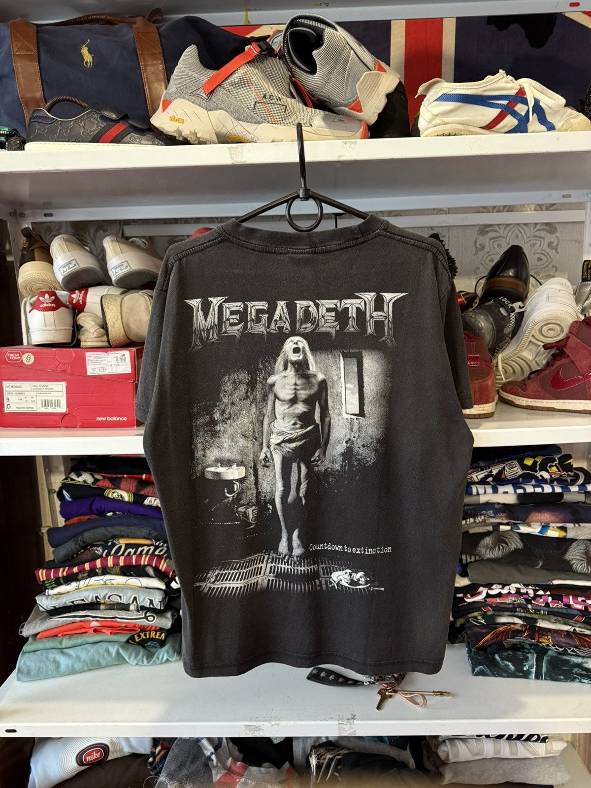 Band Tees Vintage Megadeth T-Shirt Single Stitch Reprint Moder Y2K Size US M / EU 48-50 / 2 - 4 Thumbnail