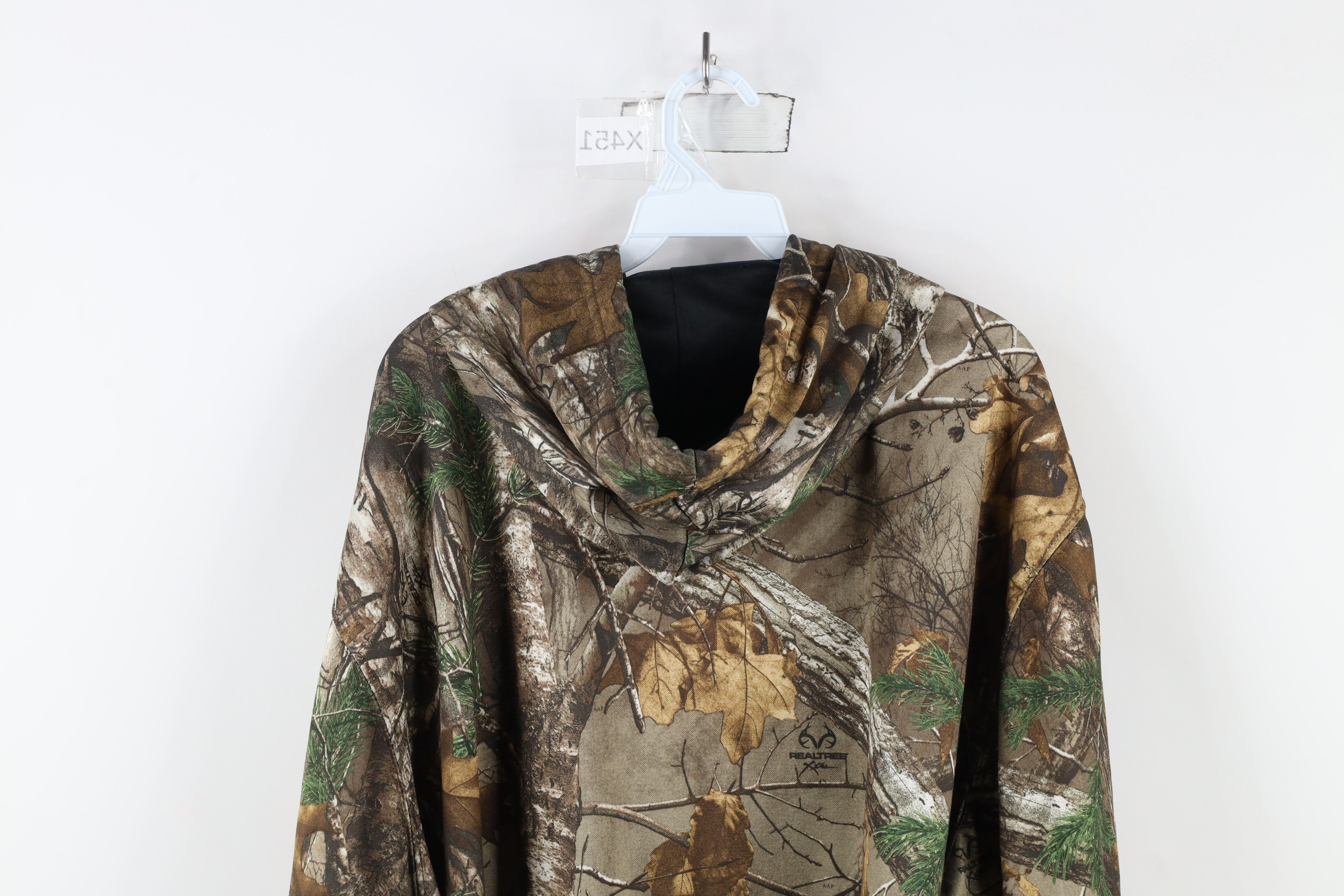 Vintage Vintage Y2K Streetwear Realtree Camouflage Hoodie Sweatshirt Size US XXL / EU 58 / 5 - 11 Thumbnail