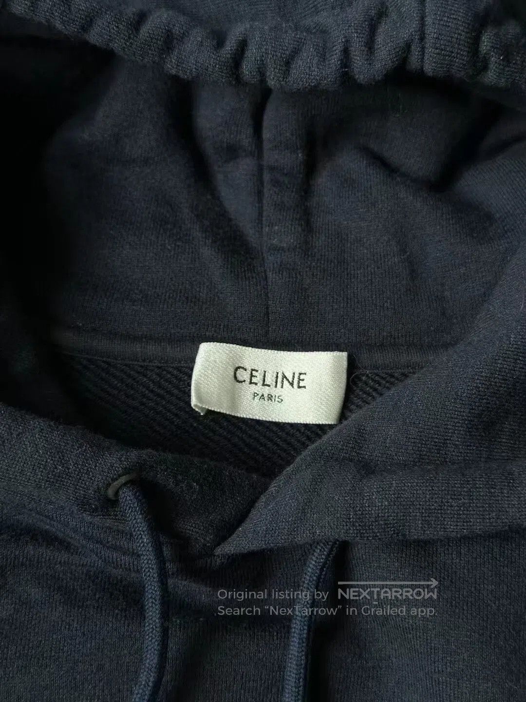 Celine CELINE Deep blue carriage hoodie| Size US L / EU 52-54 / 3 - 2 Thumbnail