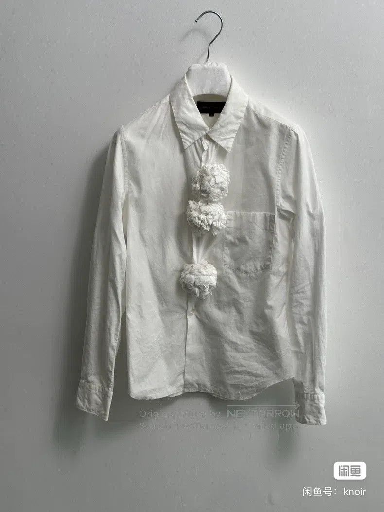Comme des Garcons Comme Des Garcons Hydrangea decorated shirt Size S / US 4 / IT 40 - 4 Thumbnail