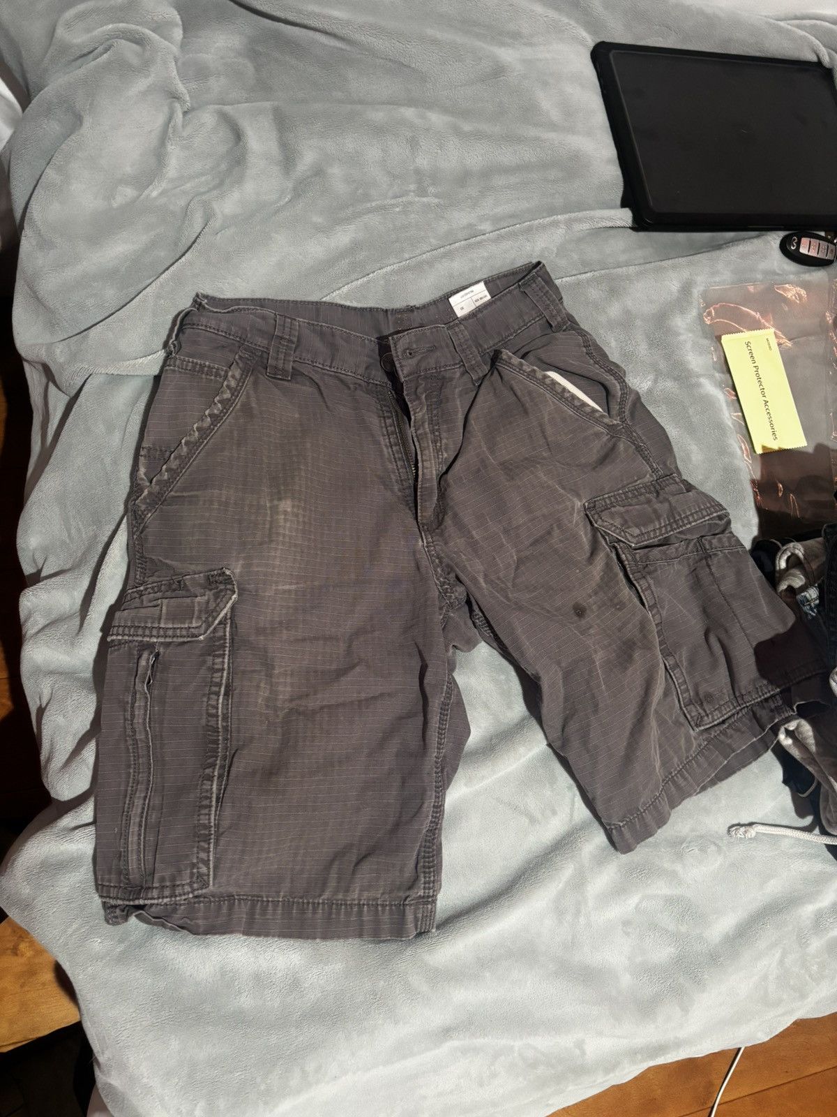 Carhartt Vintage Grey Cargo Shorts