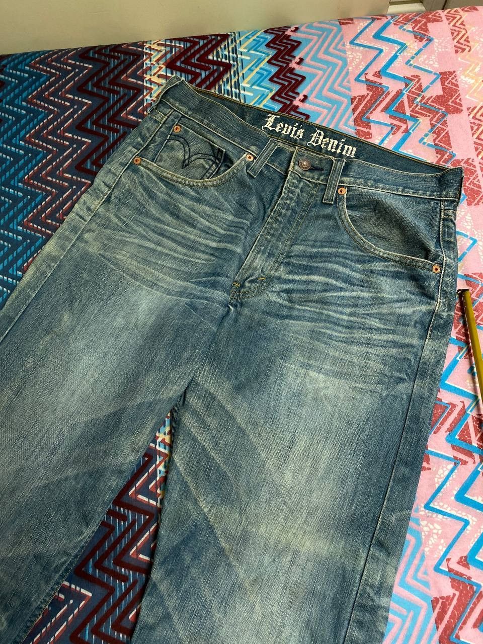 Levi's × Vintage Vintage Levis jeans stoned wash distressed Size US 32 / EU 48 - 12 Thumbnail