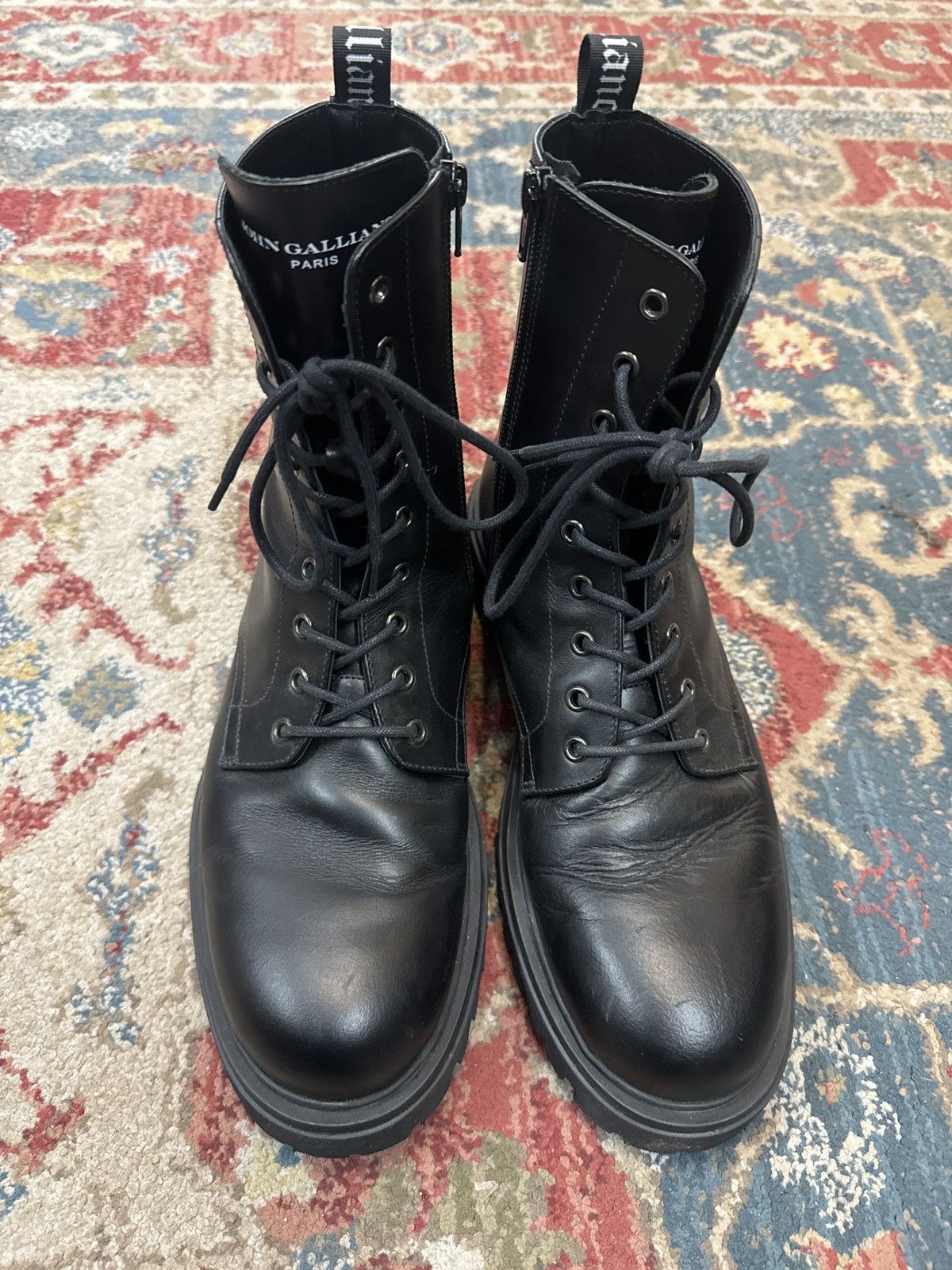 John Galliano Lace up boots Size US 11 / EU 44 - 2 Thumbnail