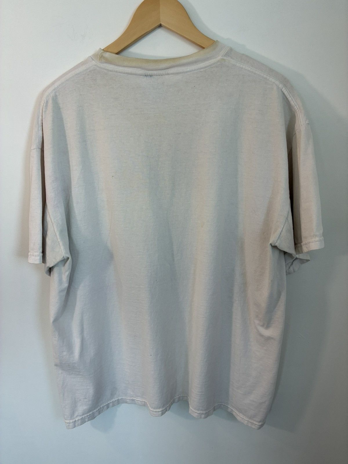 Vintage Native Distressed Faded Buffalo Vintage Graphic Tee Size US XL / EU 56 / 4 - 4 Thumbnail