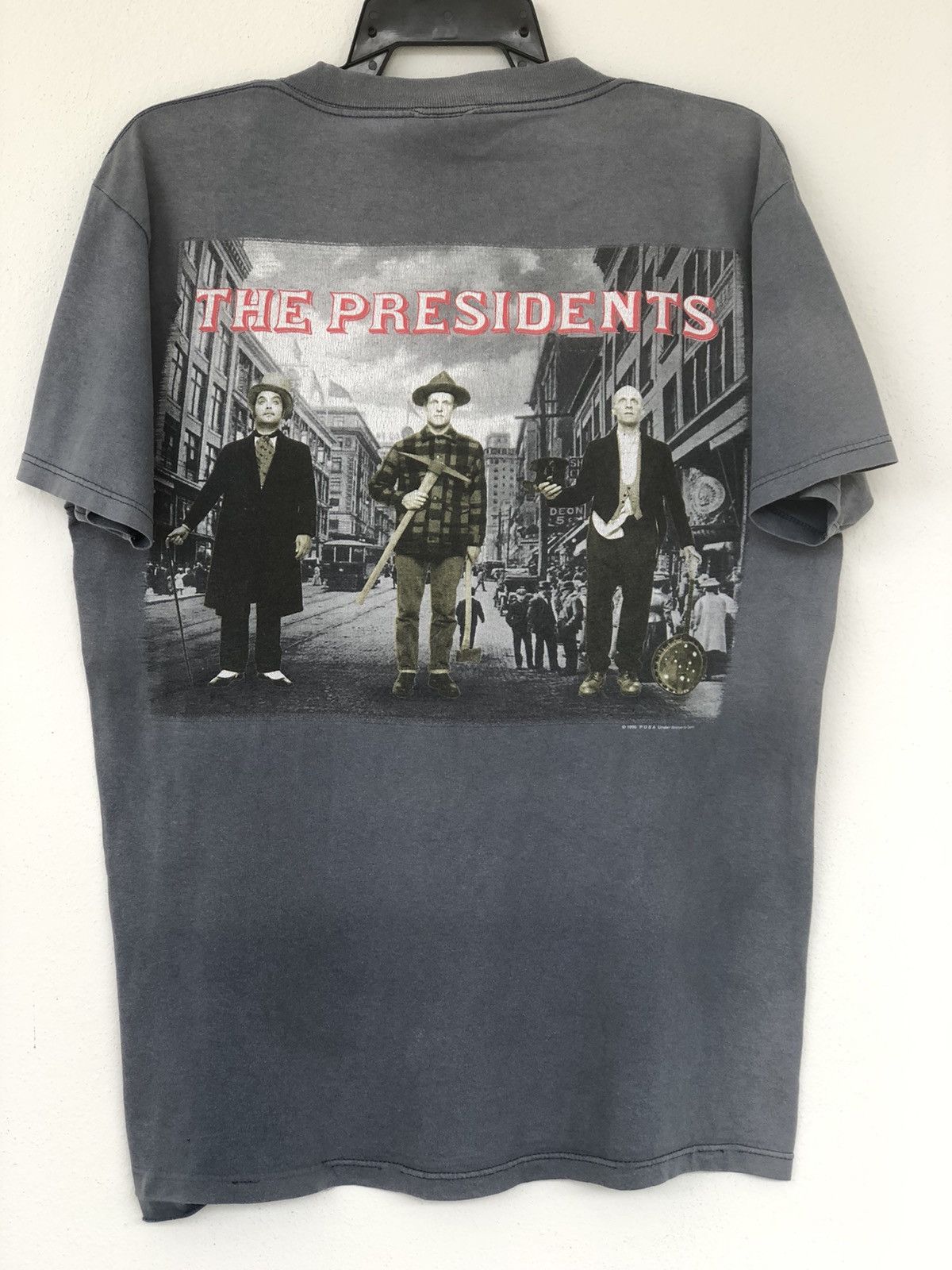 Band Tees Vintage 90s THE PRESIDENTS OF UNITED STATE Size US L / EU 52-54 / 3 - 1 Thumbnail