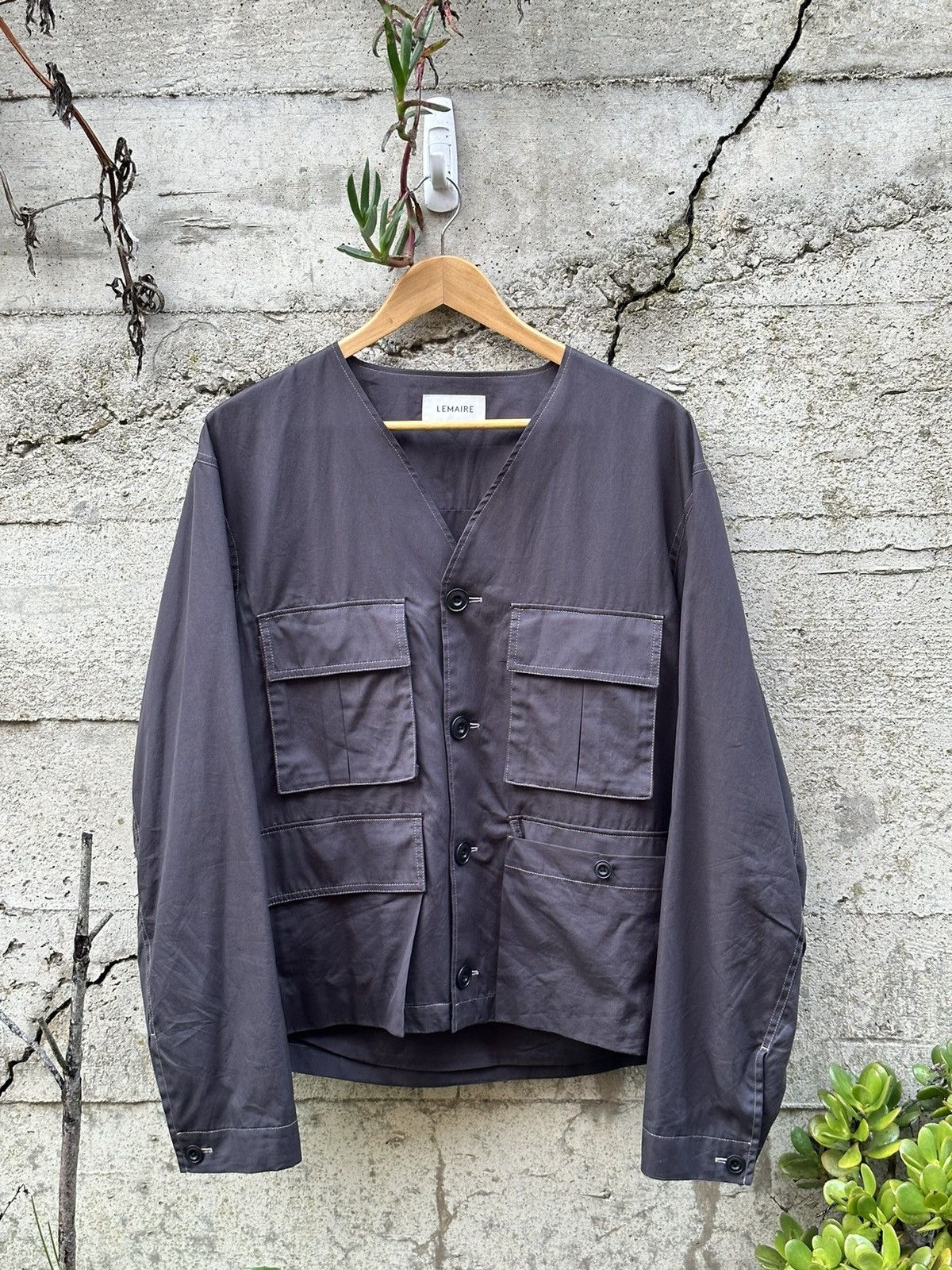 Lemaire RARE GRAIL Lemaire multi pocket utilitarian jacket Size US L / EU 52-54 / 3 - 2 Thumbnail