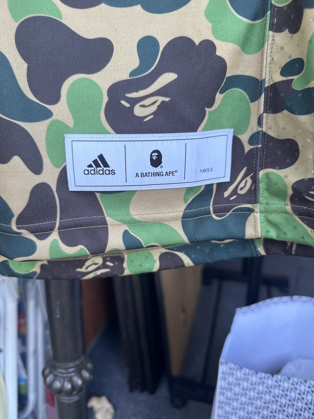 Adidas × Bape Bape X Adidas #93 Jersey With StockX Tag Size US S / EU 44-46 / 1 - 4 Thumbnail