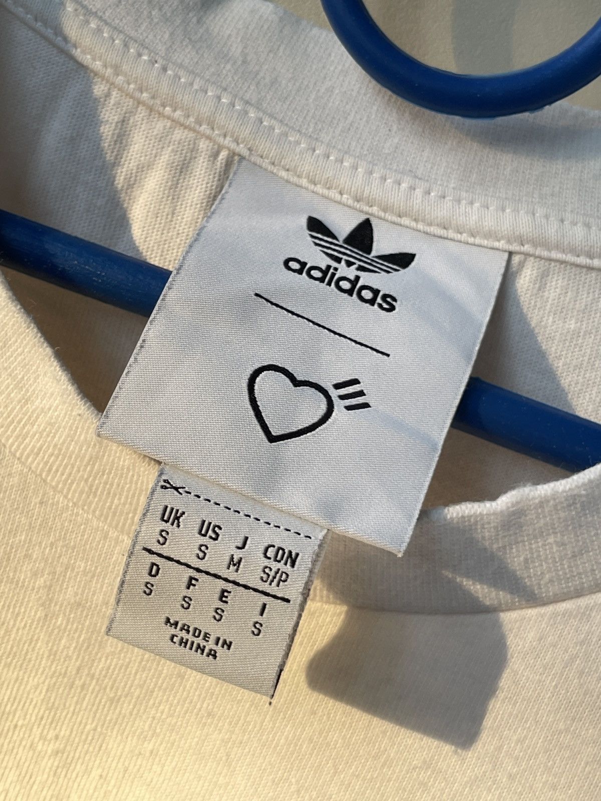 Adidas × Human Made Adidas X Human Made White T shirt Size US S / EU 44-46 / 1 - 5 Thumbnail
