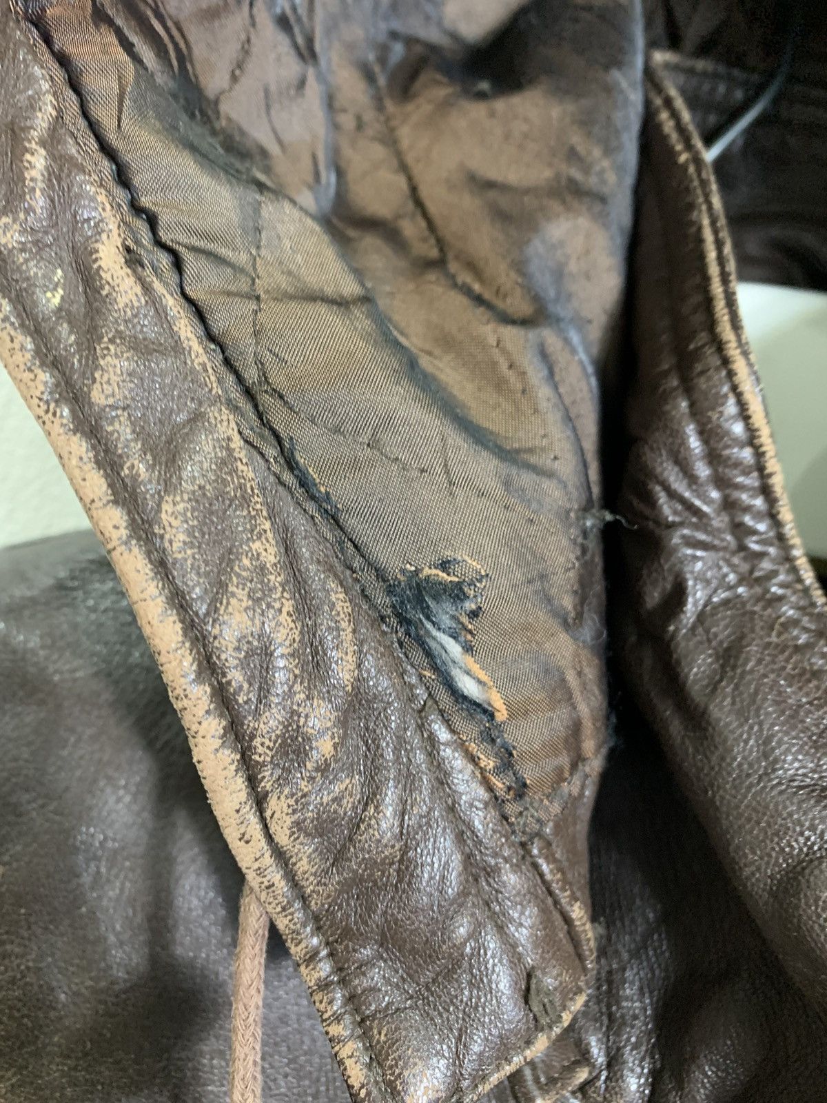 U.S. Polo Assn. Vintage Us Polo Parka leather Jacket Distressed Size US L / EU 52-54 / 3 - 6 Thumbnail