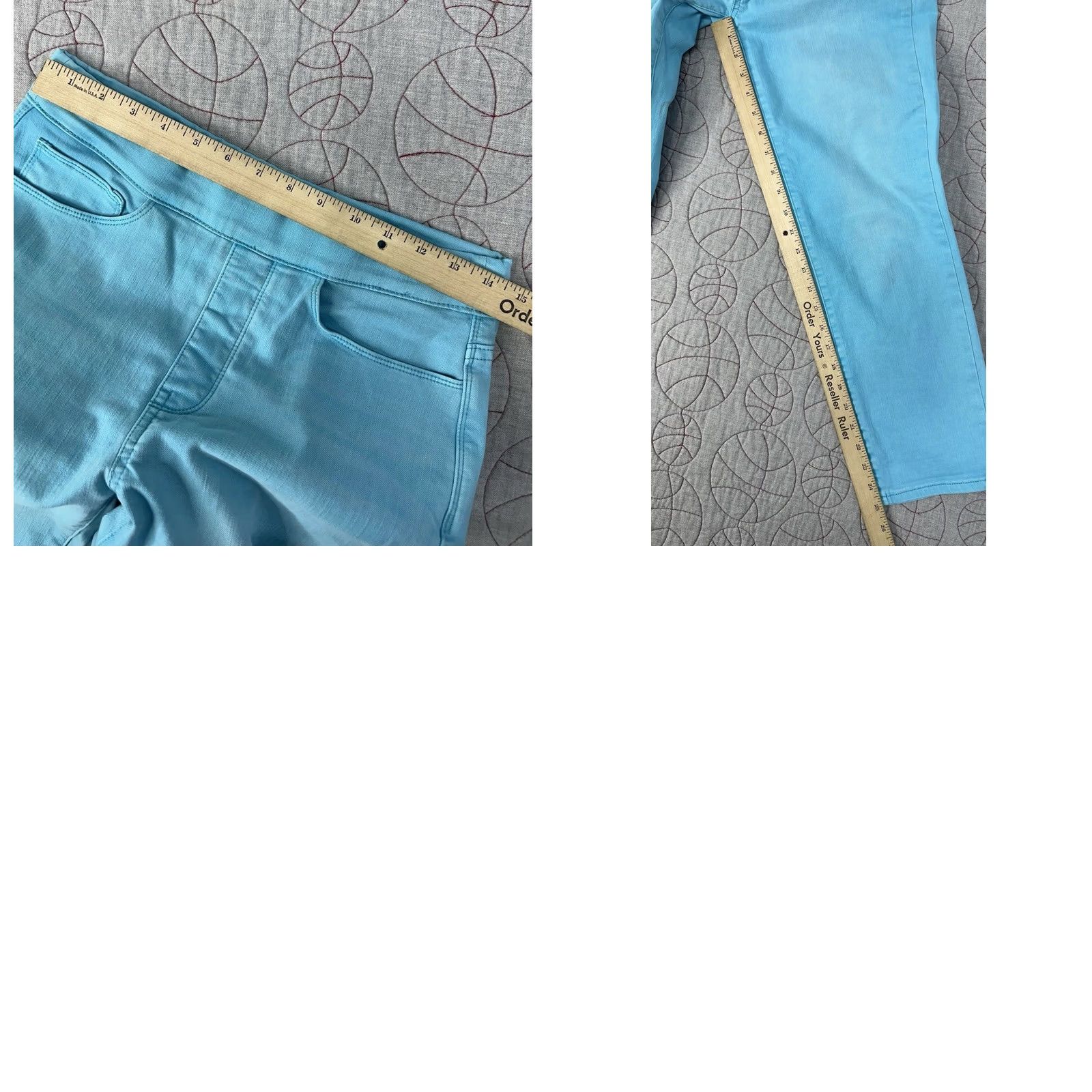 Soft Surroundings Soft Surroundings Cropped Denim Pants Blue / Women’s XS Pants Crop Pull On Denim XS Adult Women Mens? Size 26" / US 2 / IT 38 - 8 Thumbnail