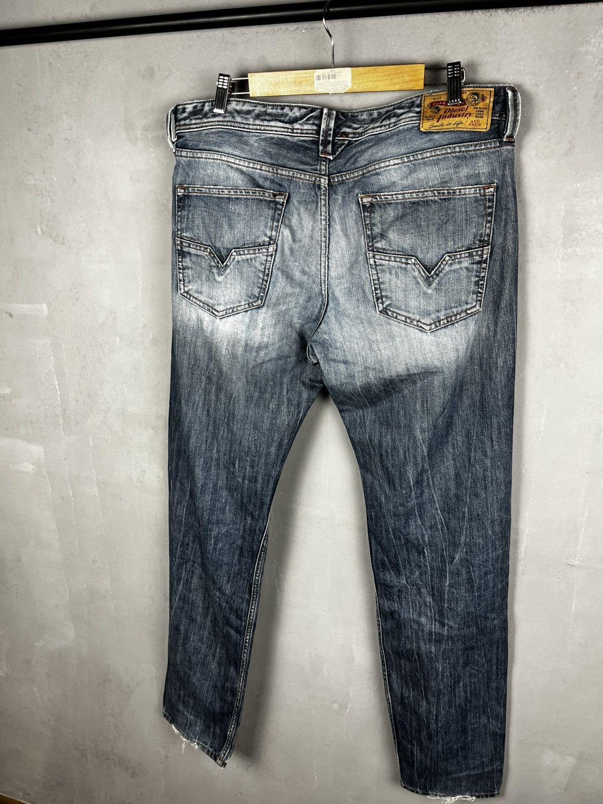 Diesel Black Gold Diesel Distressed Denim Pants Jeans Size US 36 / EU 52 - 10 Thumbnail
